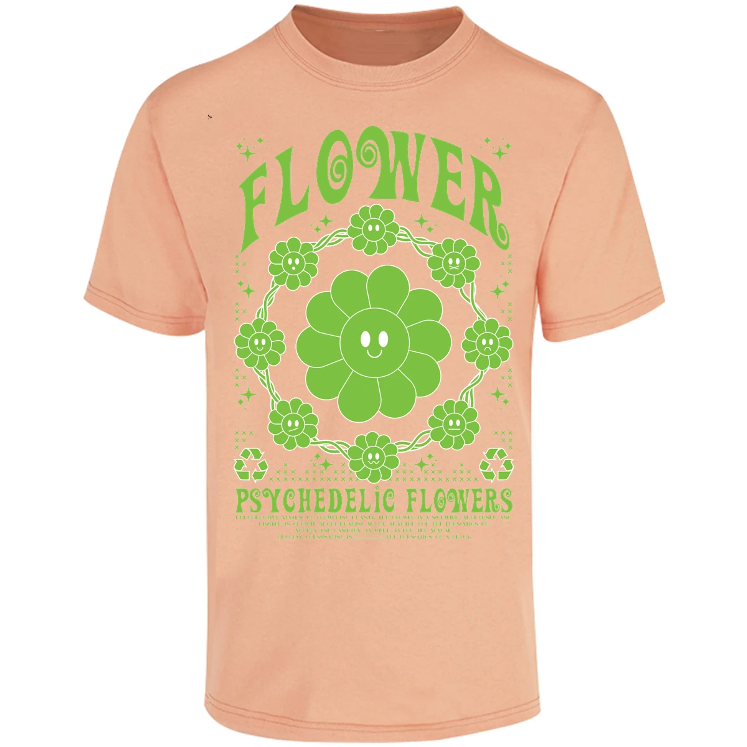 Playera Urbano Style Flowers 177 para Adulto 23