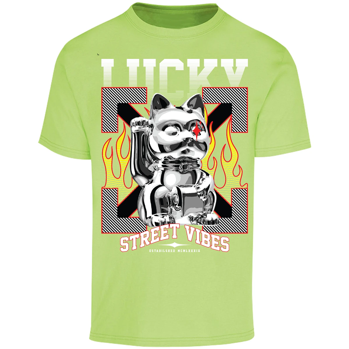 Playera Urbano Style Streetwear 139 para Adulto 16