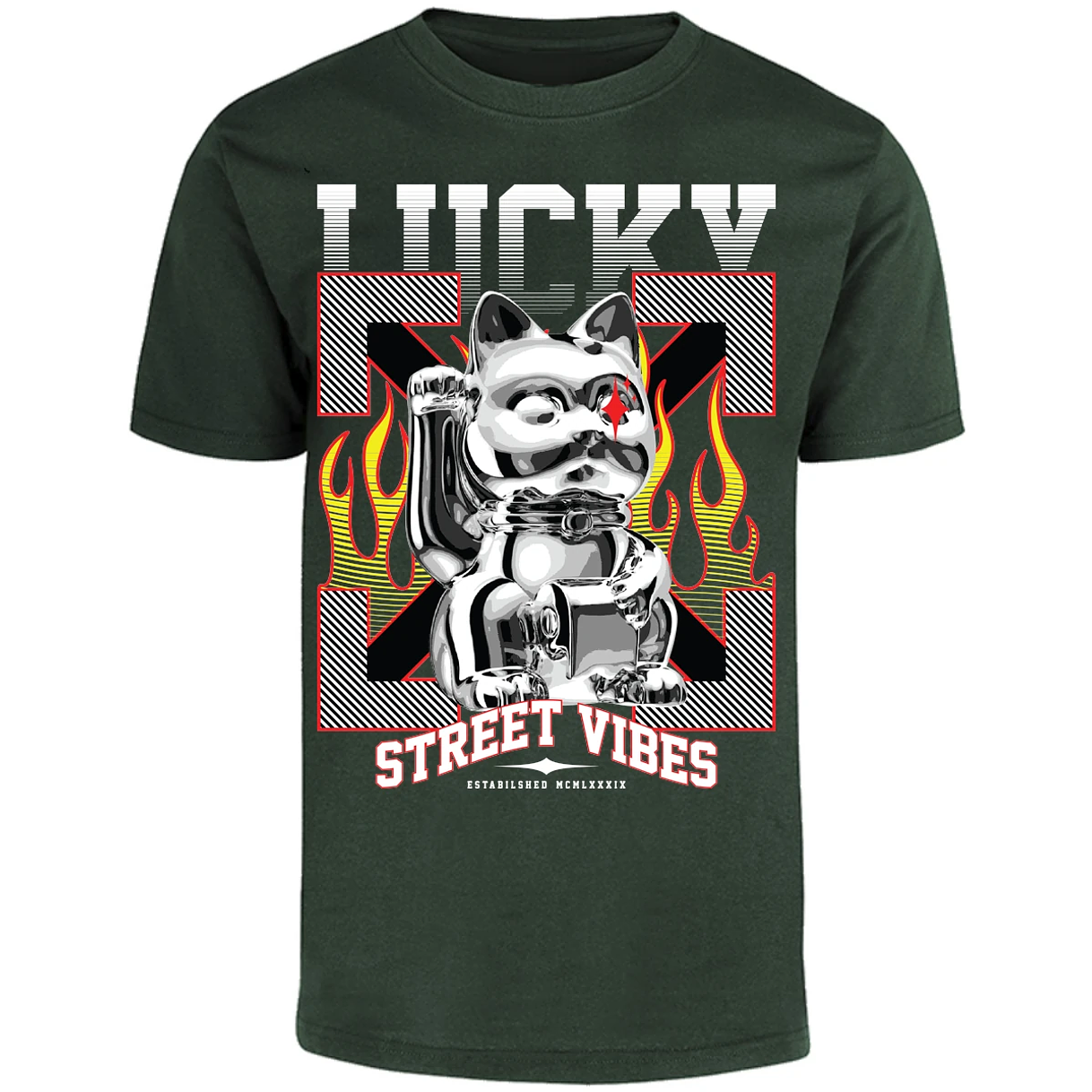 Playera Urbano Style Streetwear 139 para Adulto 2