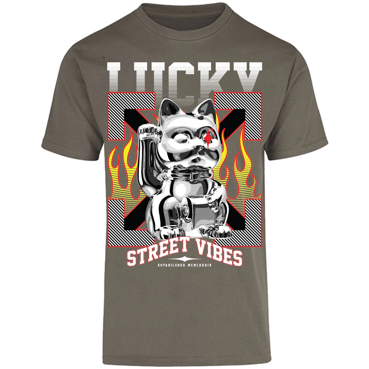 Playera Urbano Style Streetwear 139 para Adulto 15