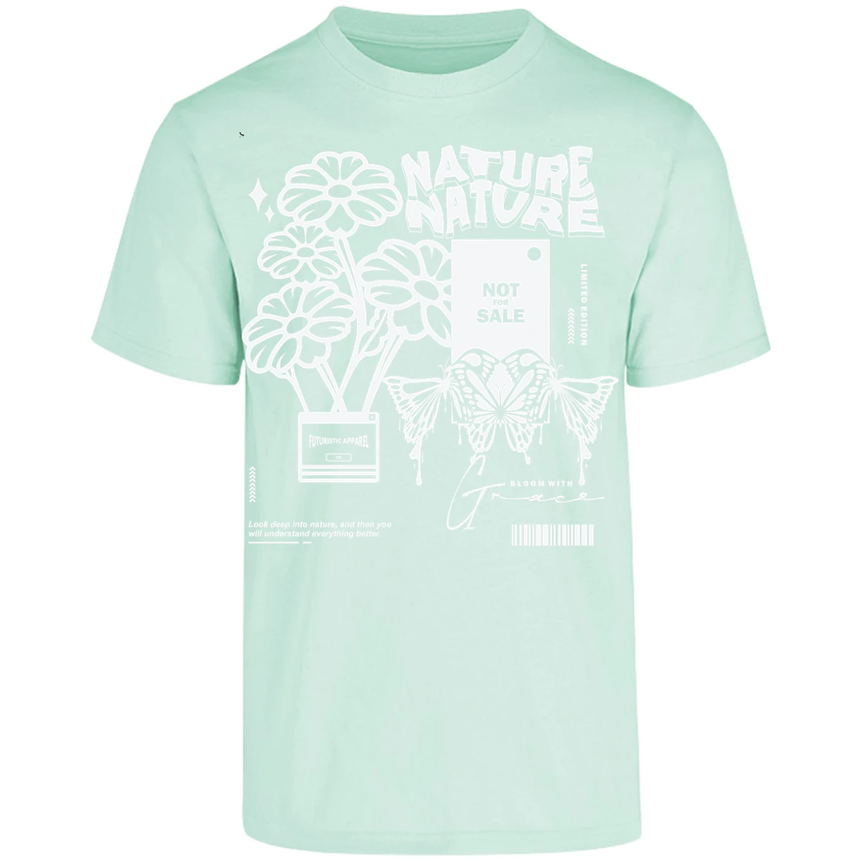 Playera Urbano Style Everything Deep Nature 227 para Adulto 22