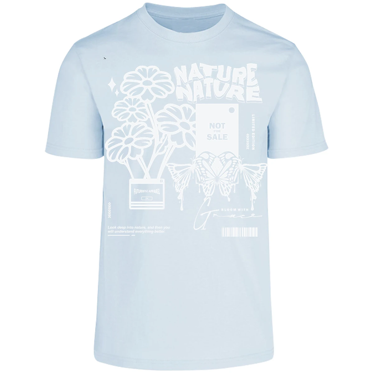 Playera Urbano Style Everything Deep Nature 227 para Adulto 26