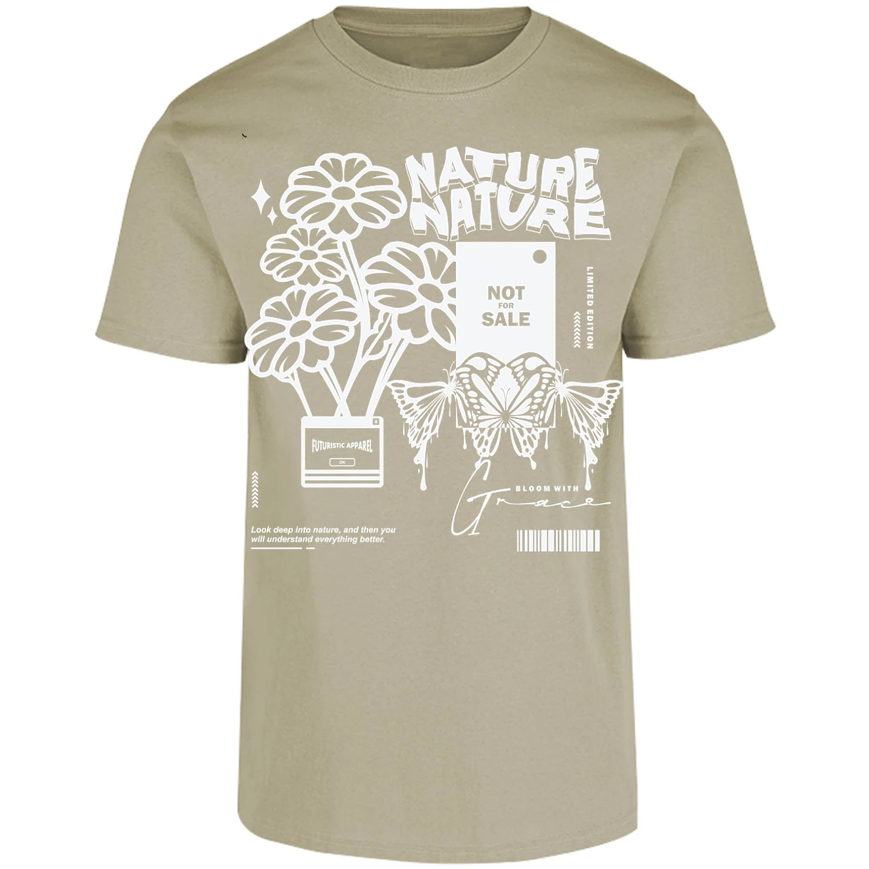 Playera Urbano Style Everything Deep Nature 227 para Adulto 16