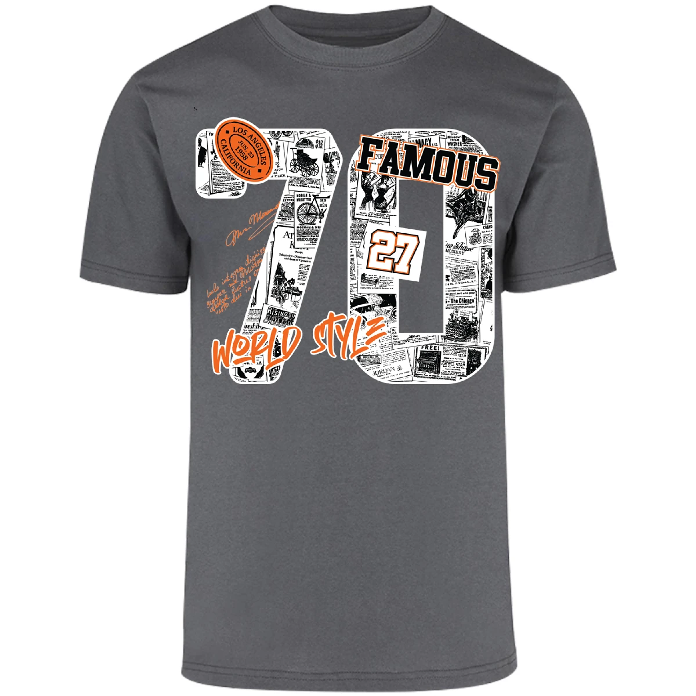 Playera Urbano Style Famous World Style 427 para Adulto 12