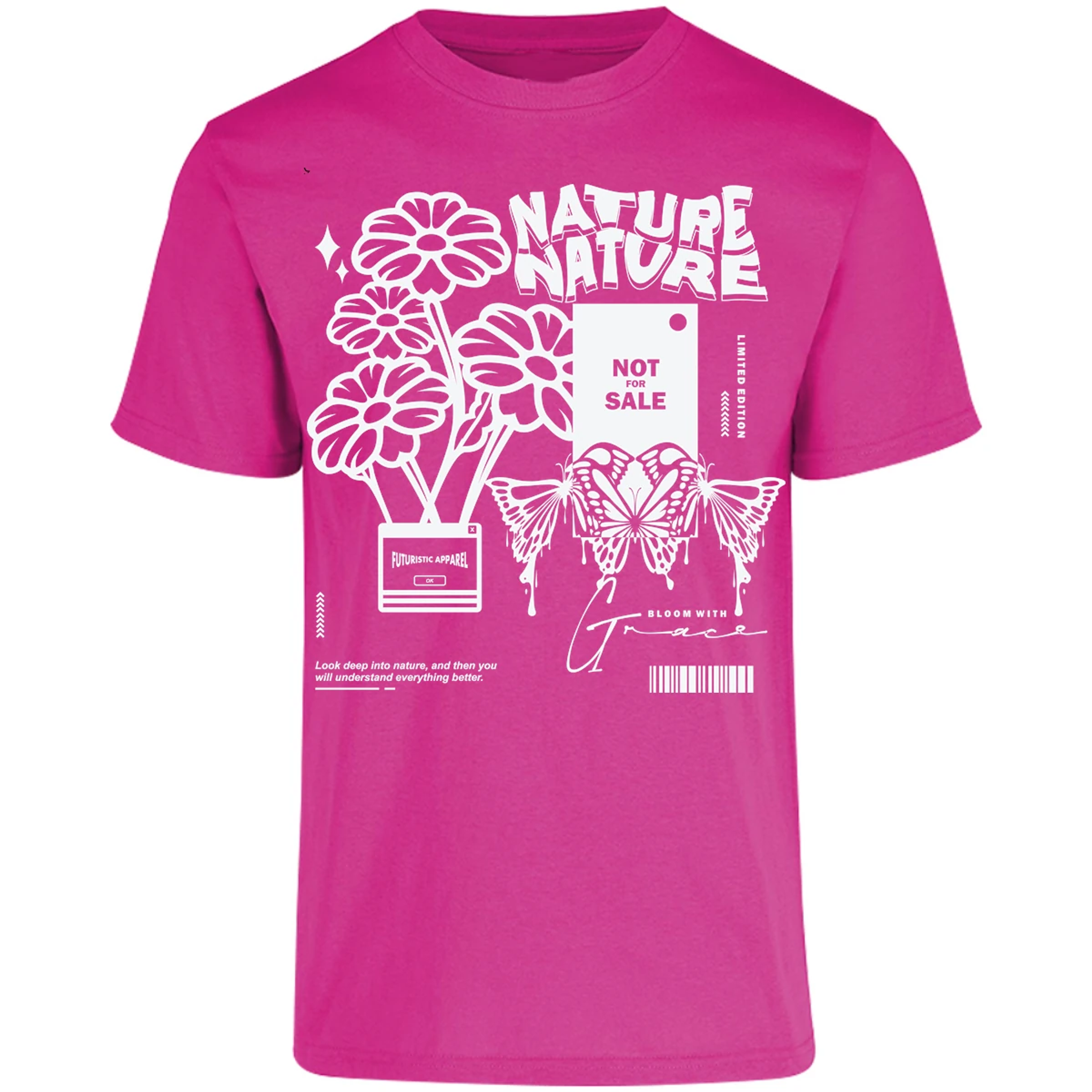 Playera Urbano Style Everything Deep Nature 227 para Adulto 30