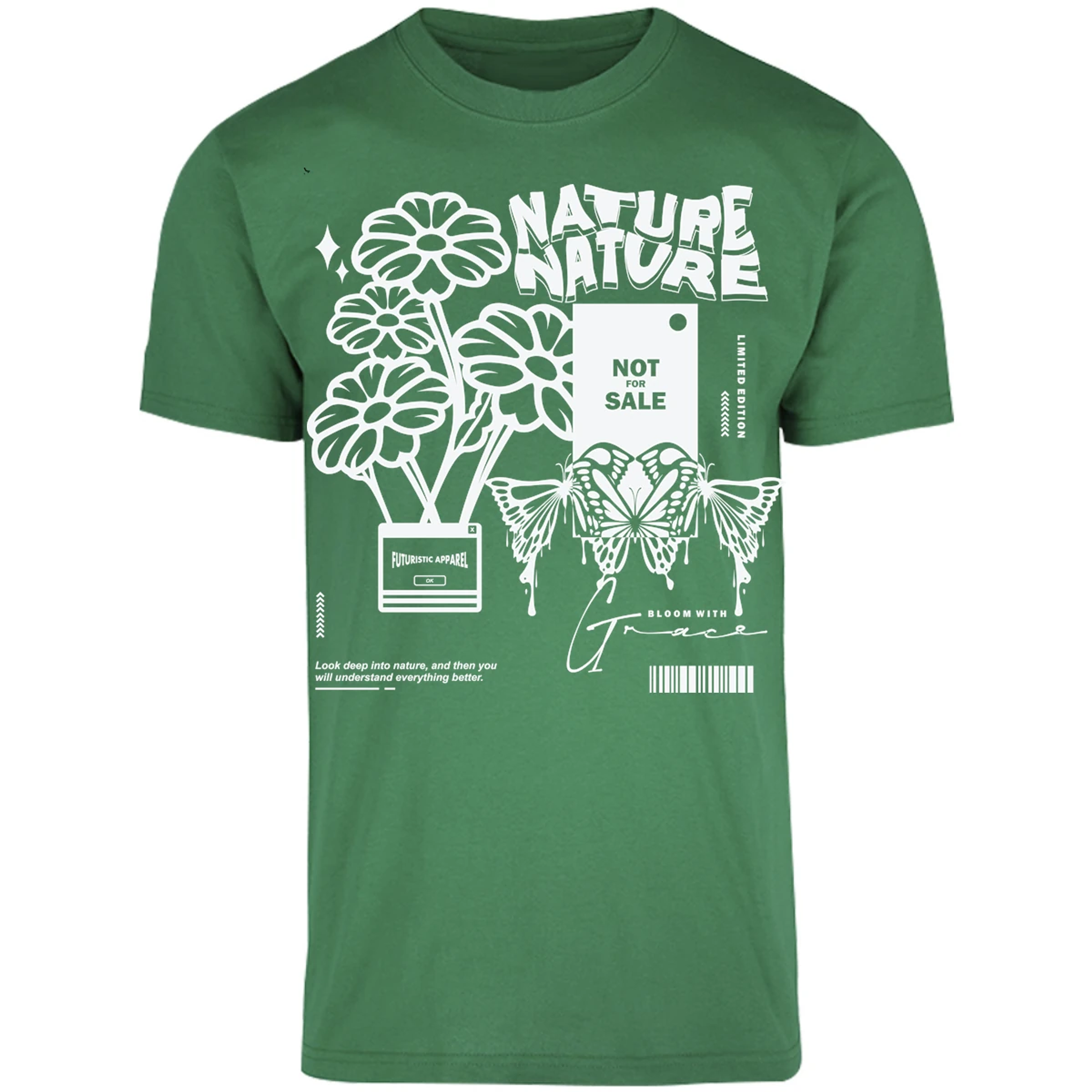 Playera Urbano Style Everything Deep Nature 227 para Adulto 10