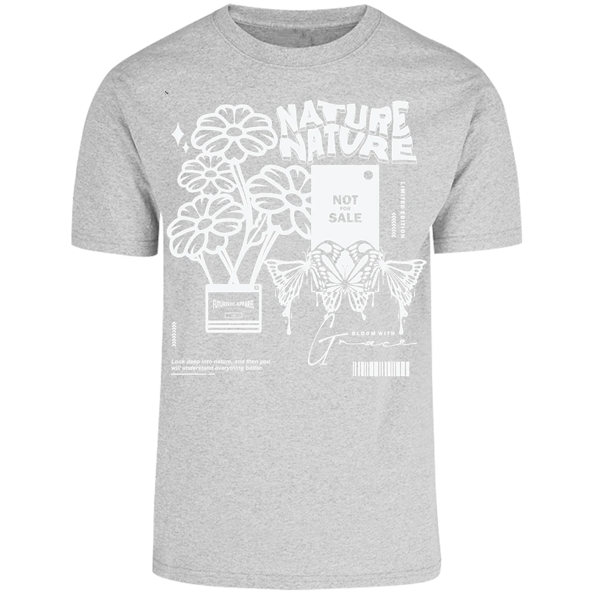 Playera Urbano Style Everything Deep Nature 227 para Adulto 4
