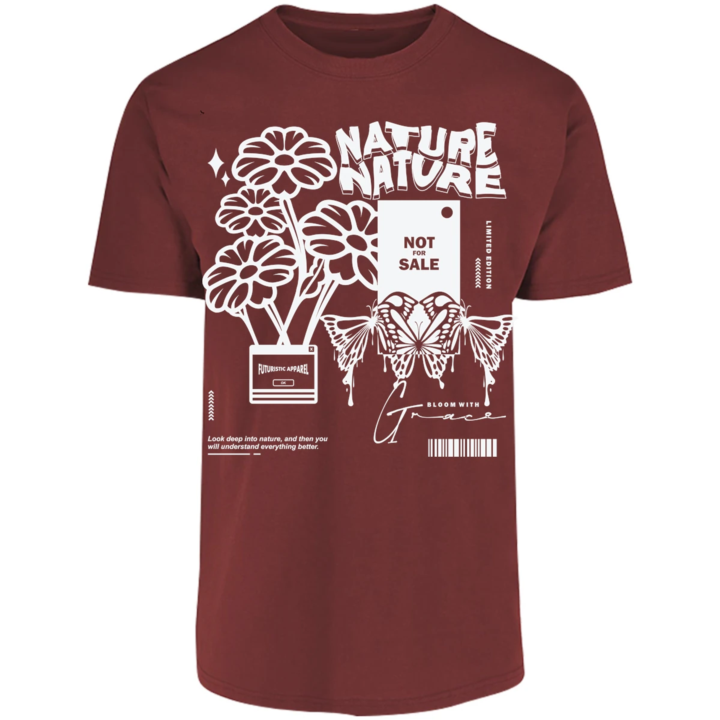 Playera Urbano Style Everything Deep Nature 227 para Adulto 5