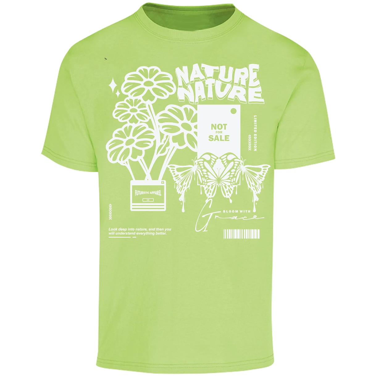Playera Urbano Style Everything Deep Nature 227 para Adulto 27