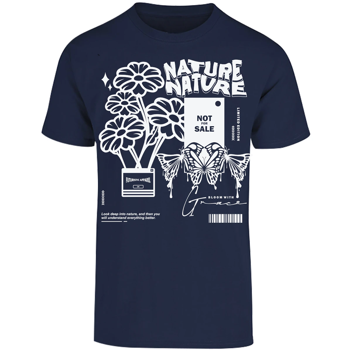 Playera Urbano Style Everything Deep Nature 227 para Adulto 28