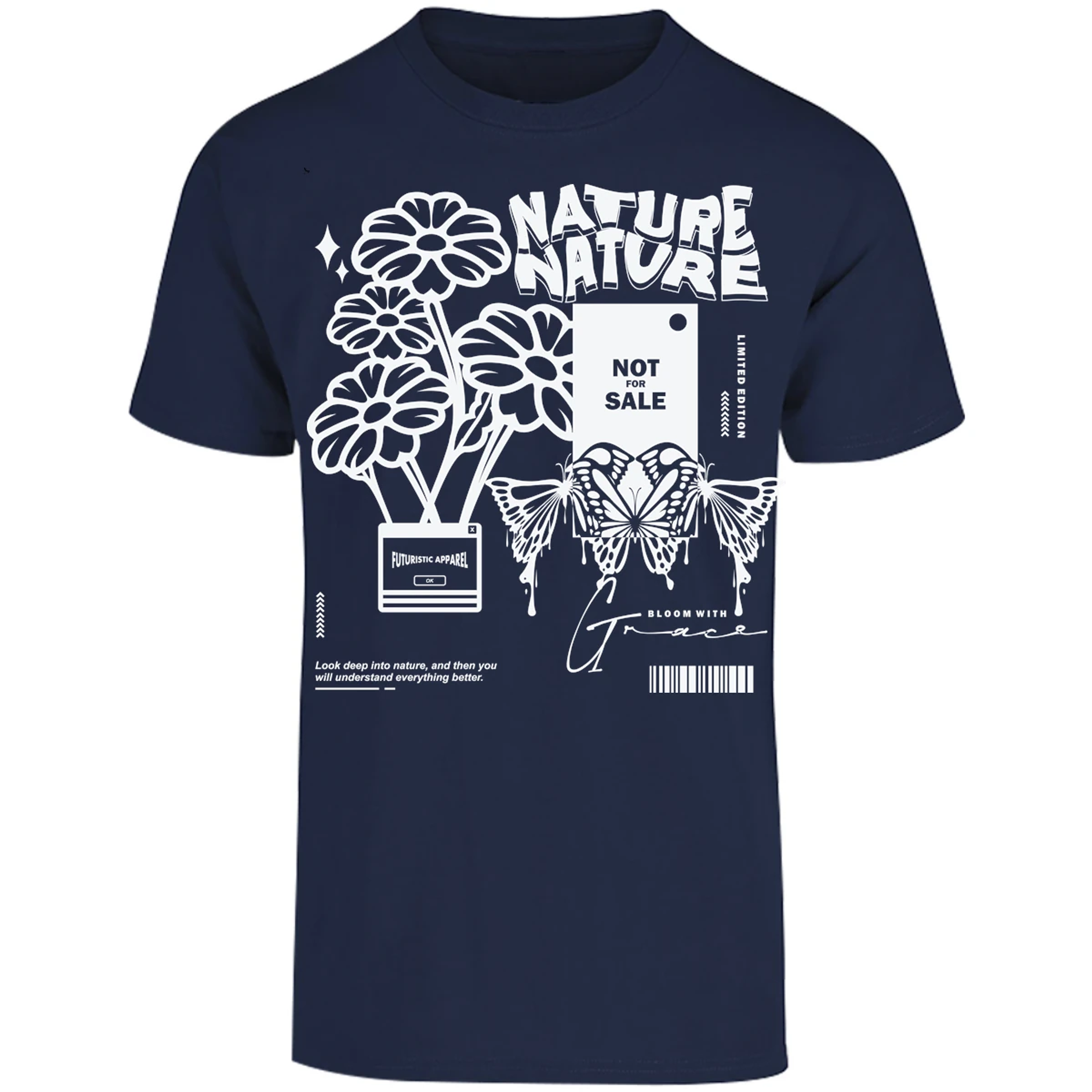 Playera Urbano Style Everything Deep Nature 227 para Adulto 28