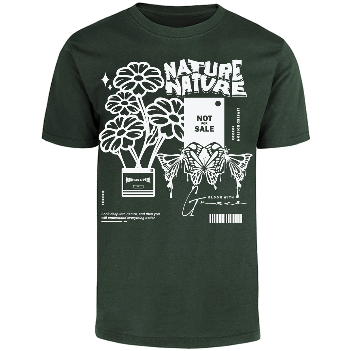 Playera Urbano Style Everything Deep Nature 227 para Adulto 2