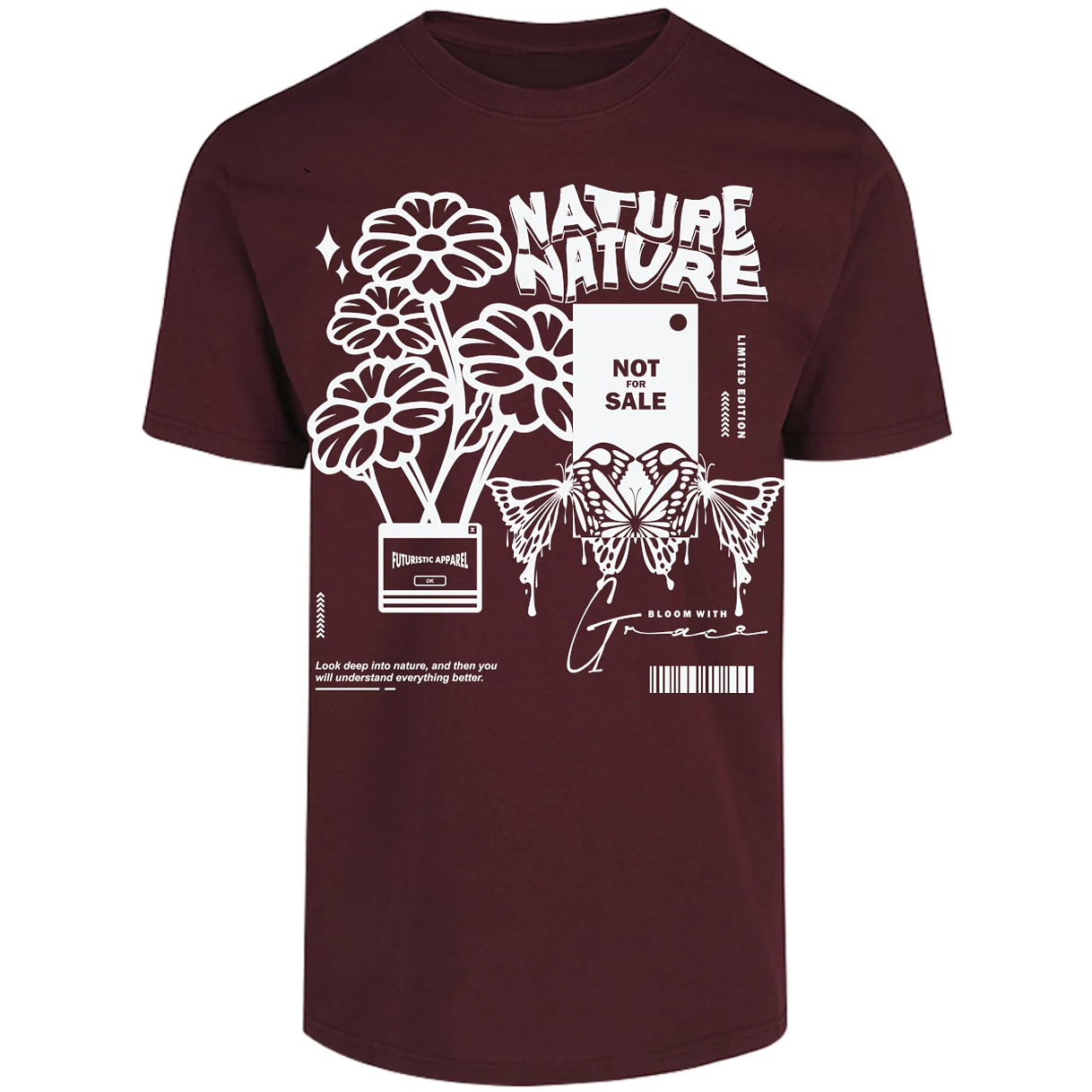Playera Urbano Style Everything Deep Nature 227 para Adulto 24