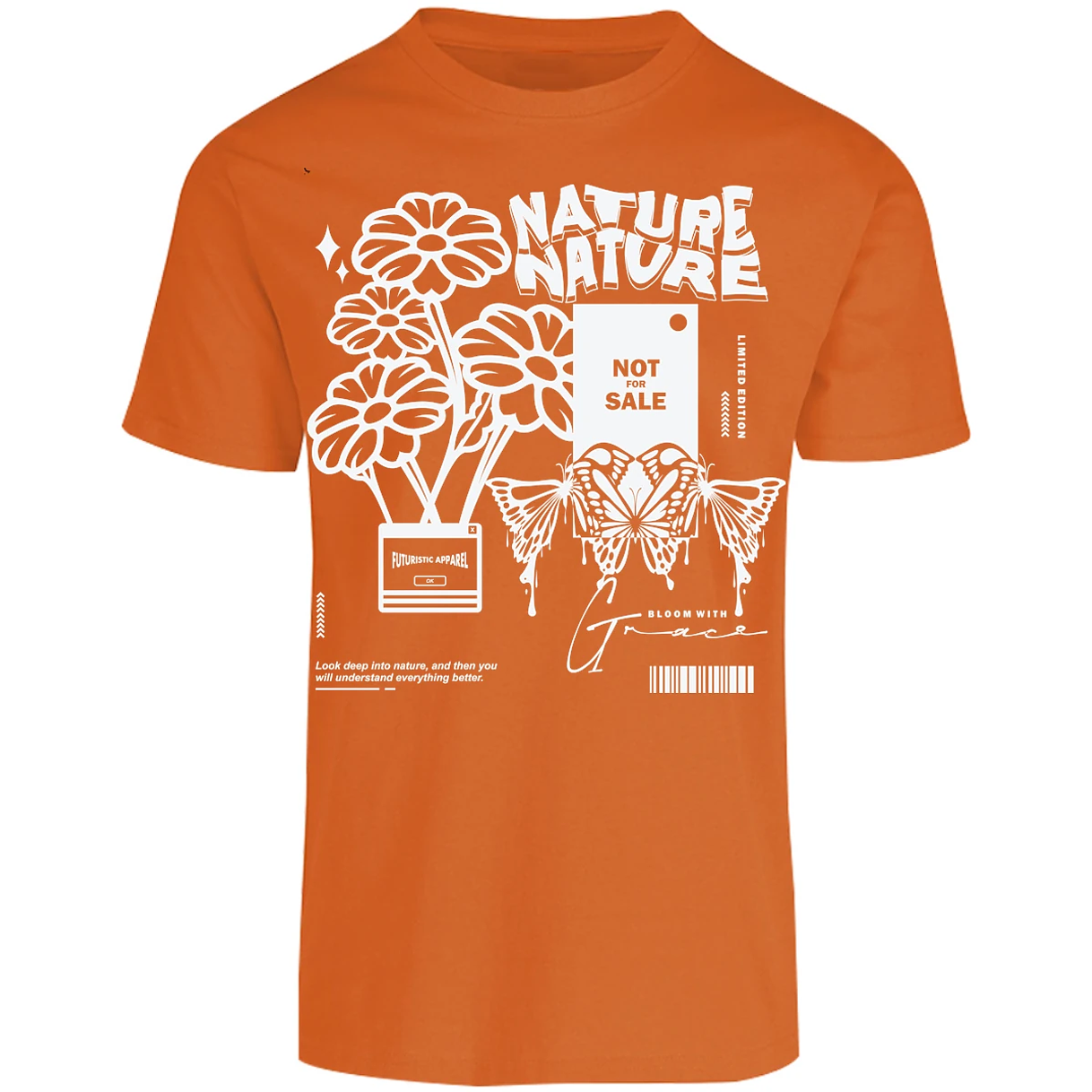 Playera Urbano Style Everything Deep Nature 227 para Adulto 8