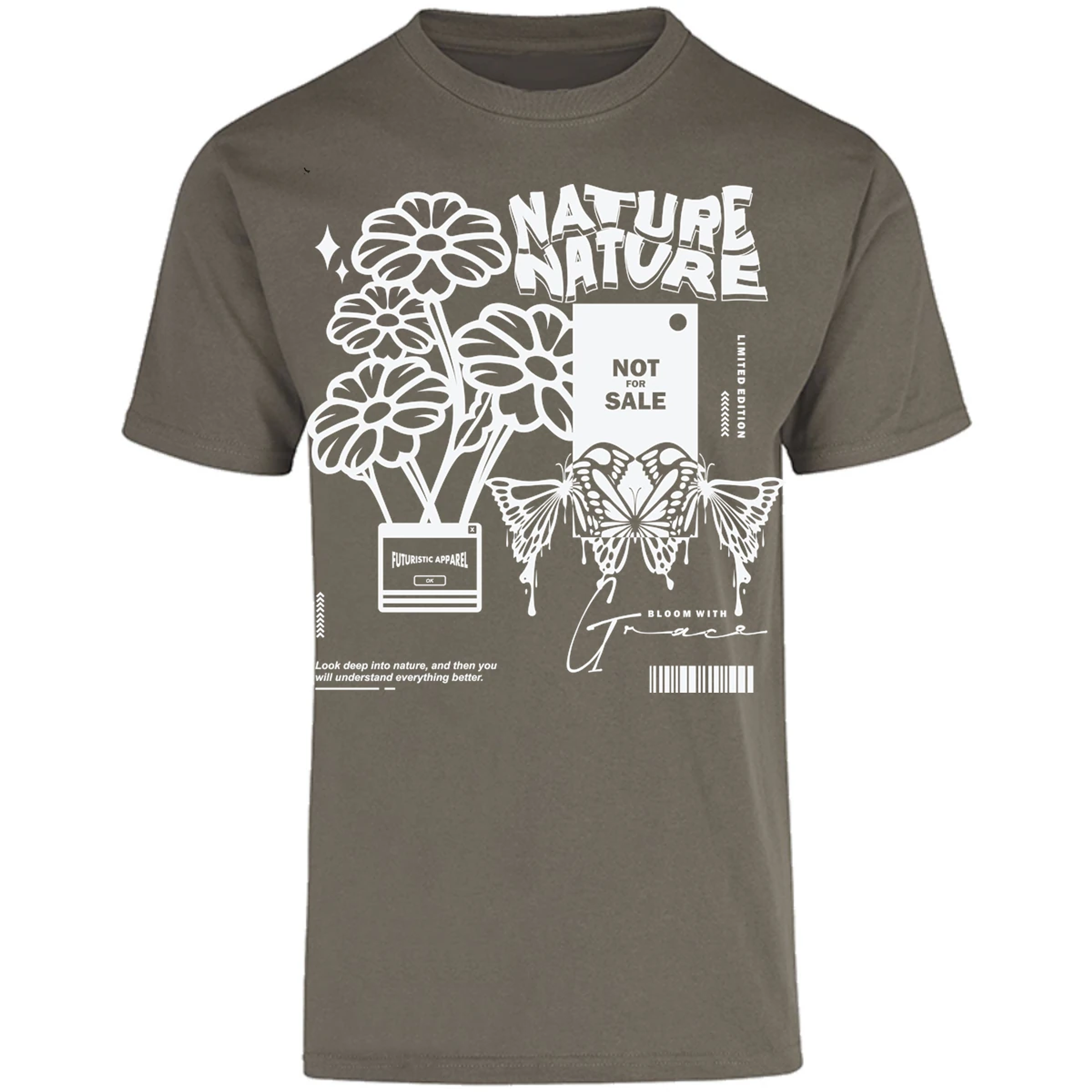 Playera Urbano Style Everything Deep Nature 227 para Adulto 9