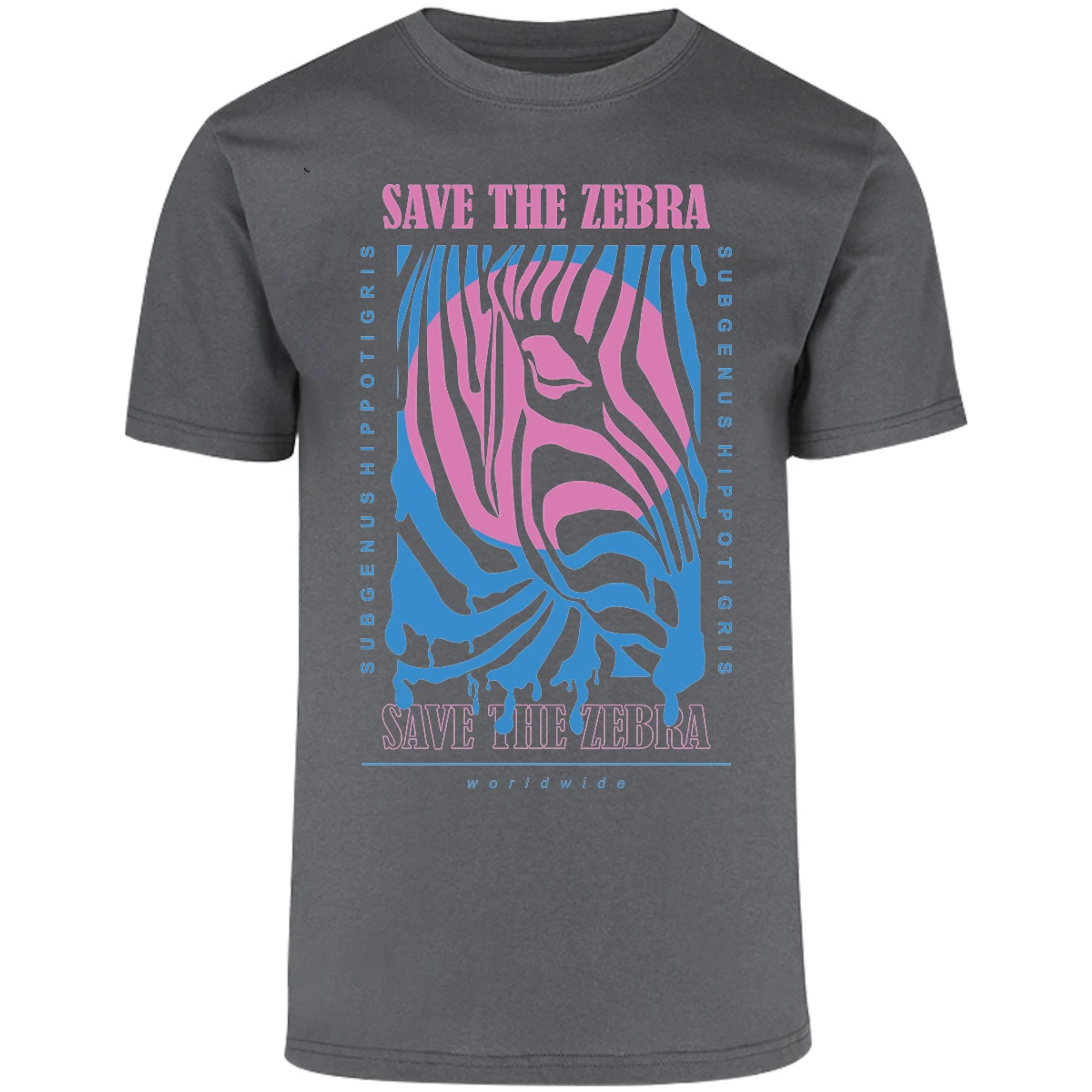 Playera Urbano Style Save The Zebra 37 para Adulto 29
