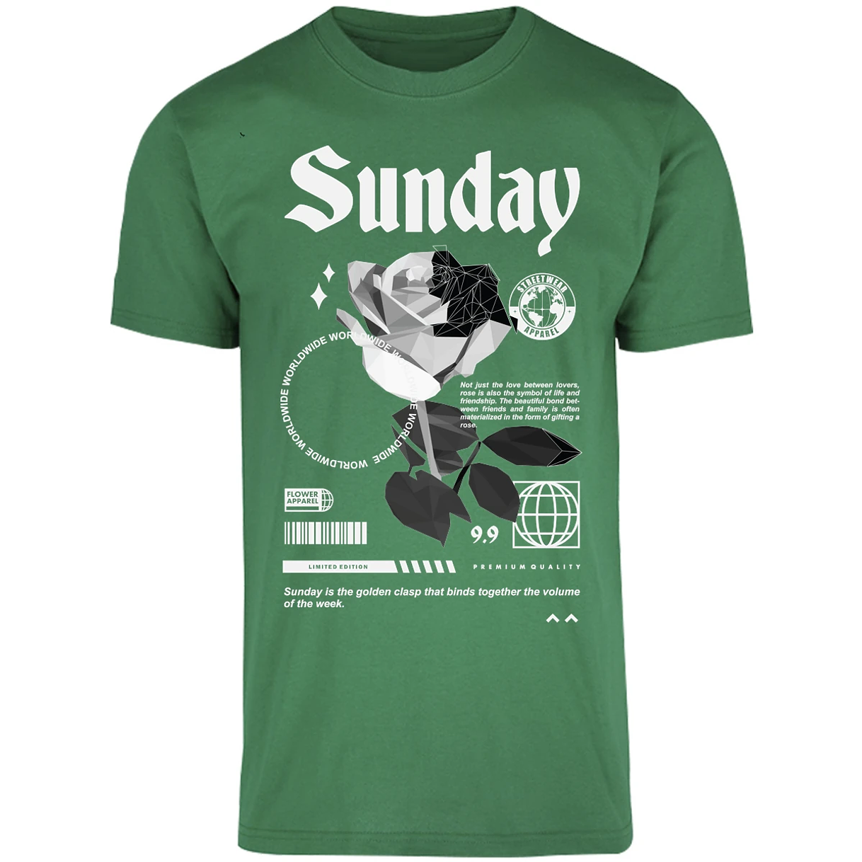 Playera Urbano Style Streetwear 475 para Adulto 9