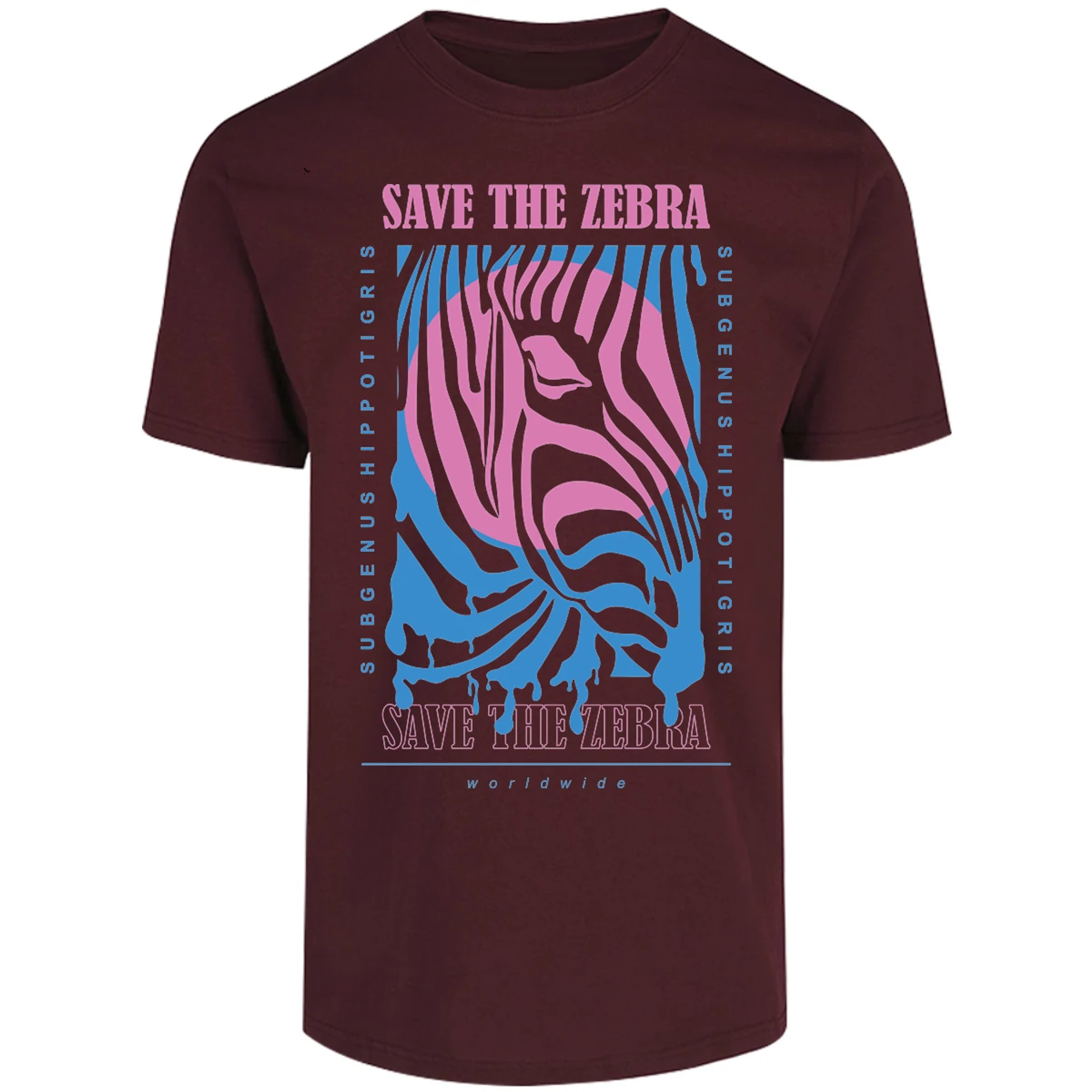 Playera Urbano Style Save The Zebra 37 para Adulto 1