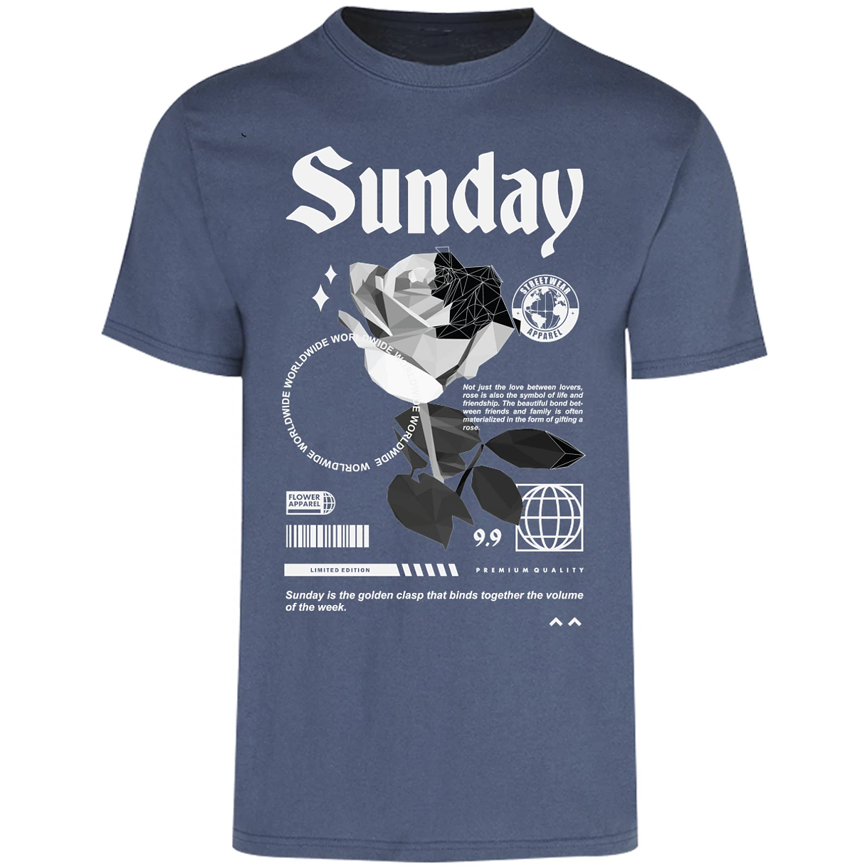 Playera Urbano Style Streetwear 475 para Adulto 6