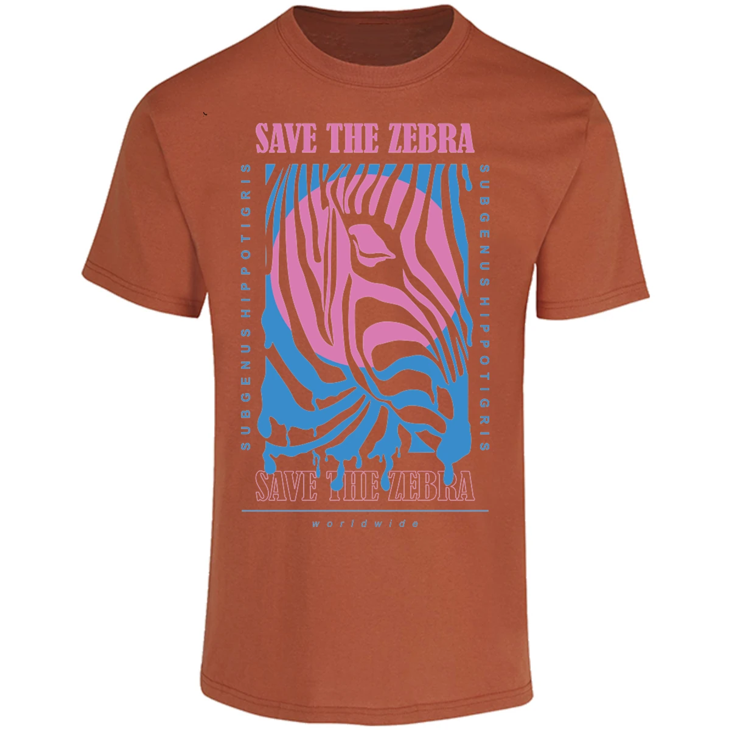 Playera Urbano Style Save The Zebra 37 para Adulto 4