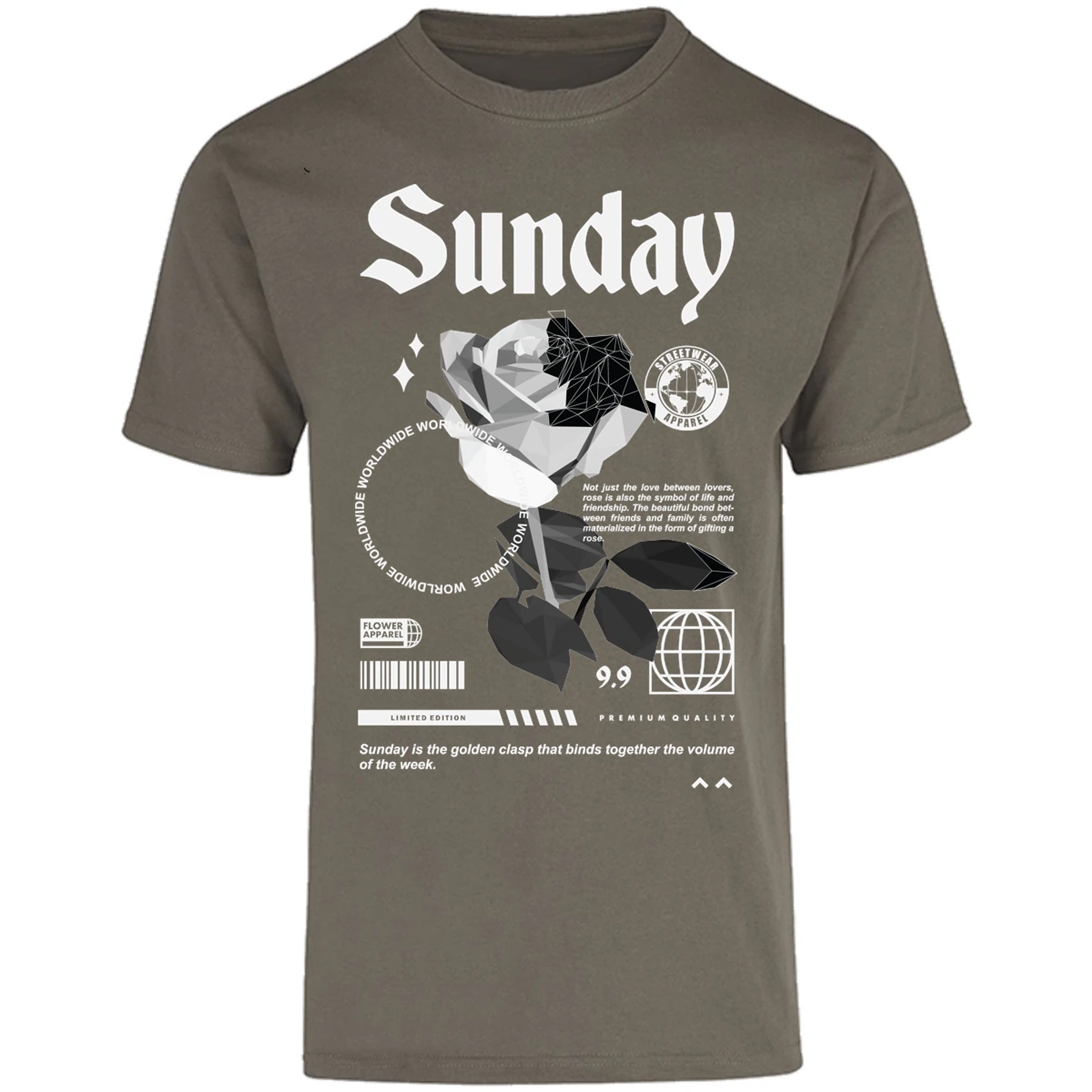 Playera Urbano Style Streetwear 475 para Adulto 16