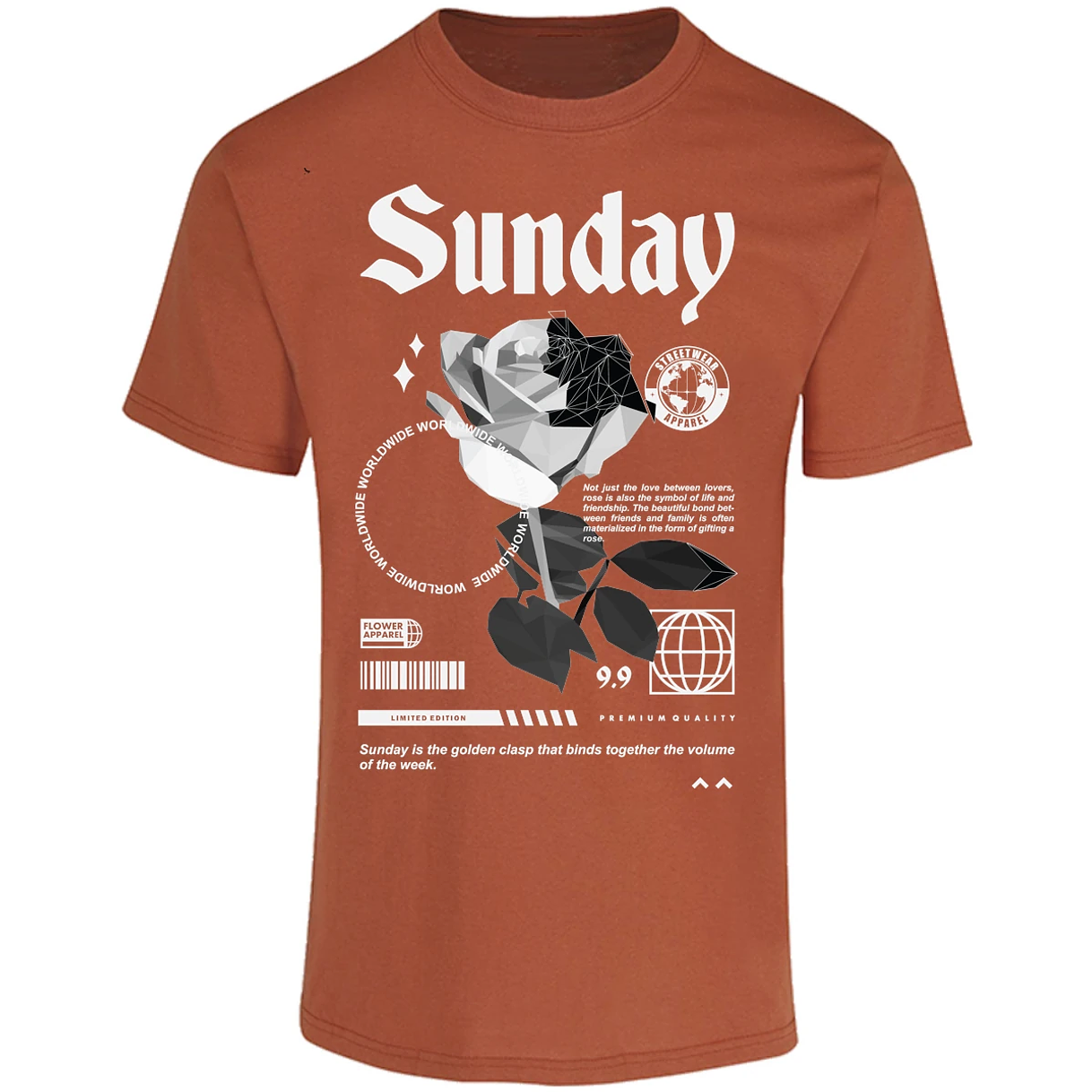 Playera Urbano Style Streetwear 475 para Adulto 26