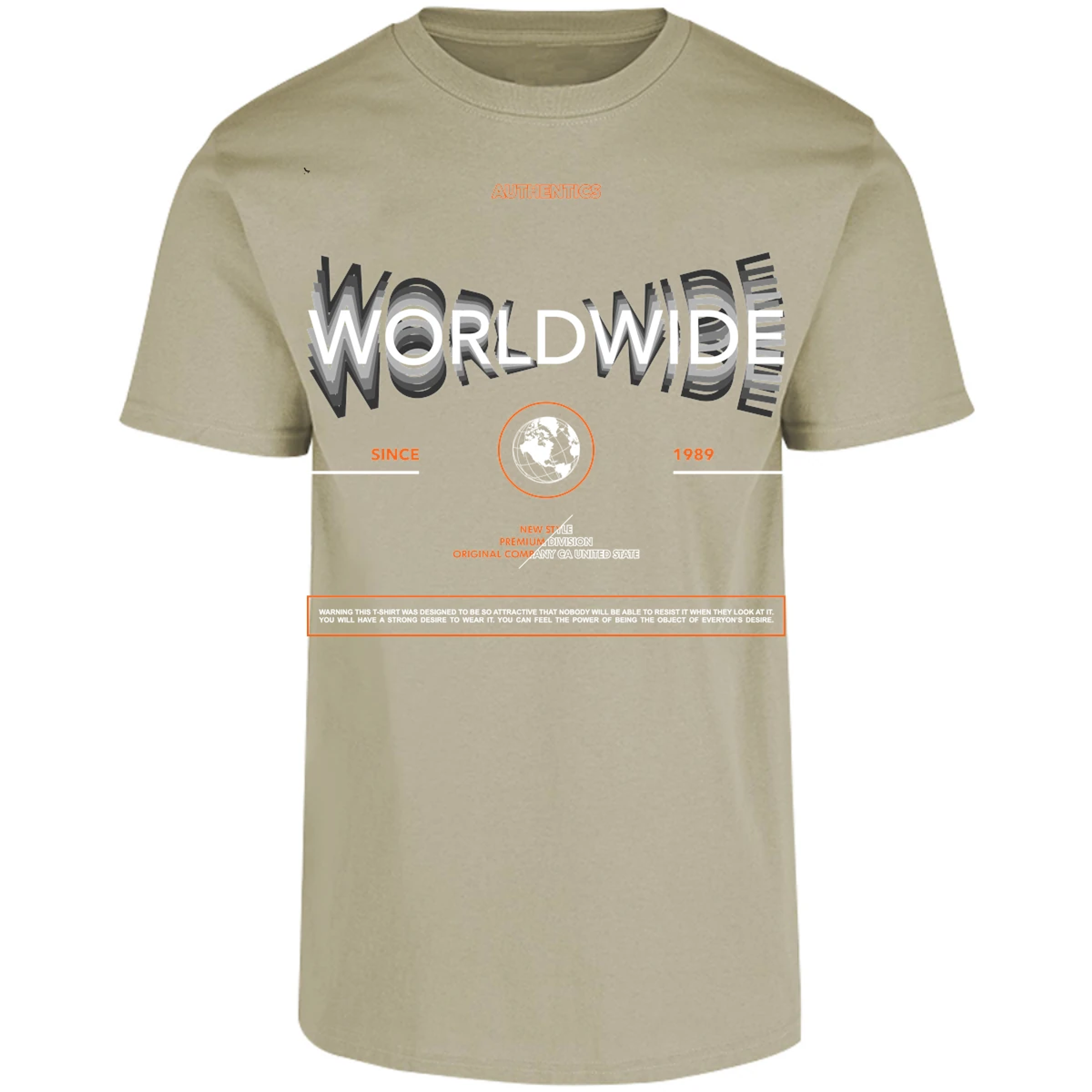 Playera Urbano Style Worldwide 3 para Adulto 29
