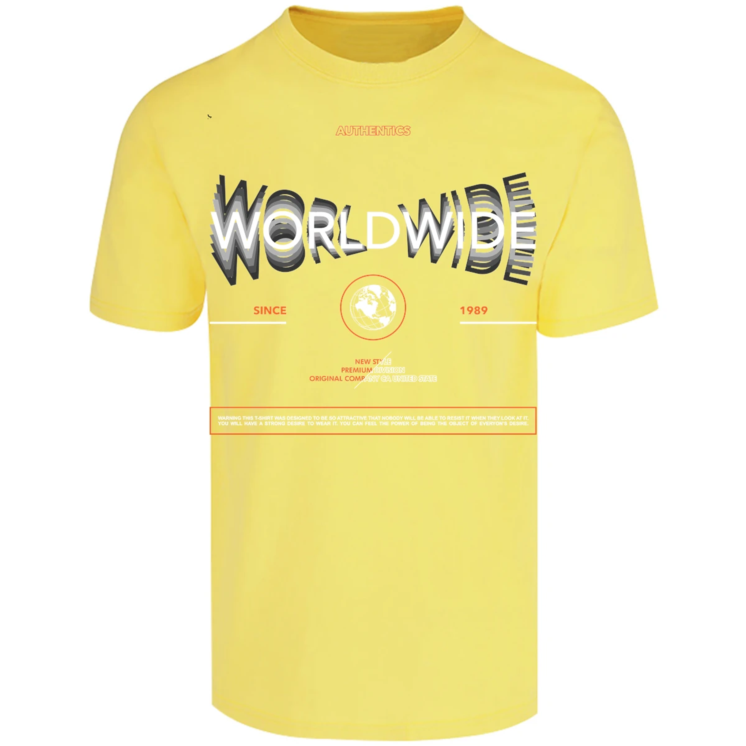 Playera Urbano Style Worldwide 3 para Adulto 13