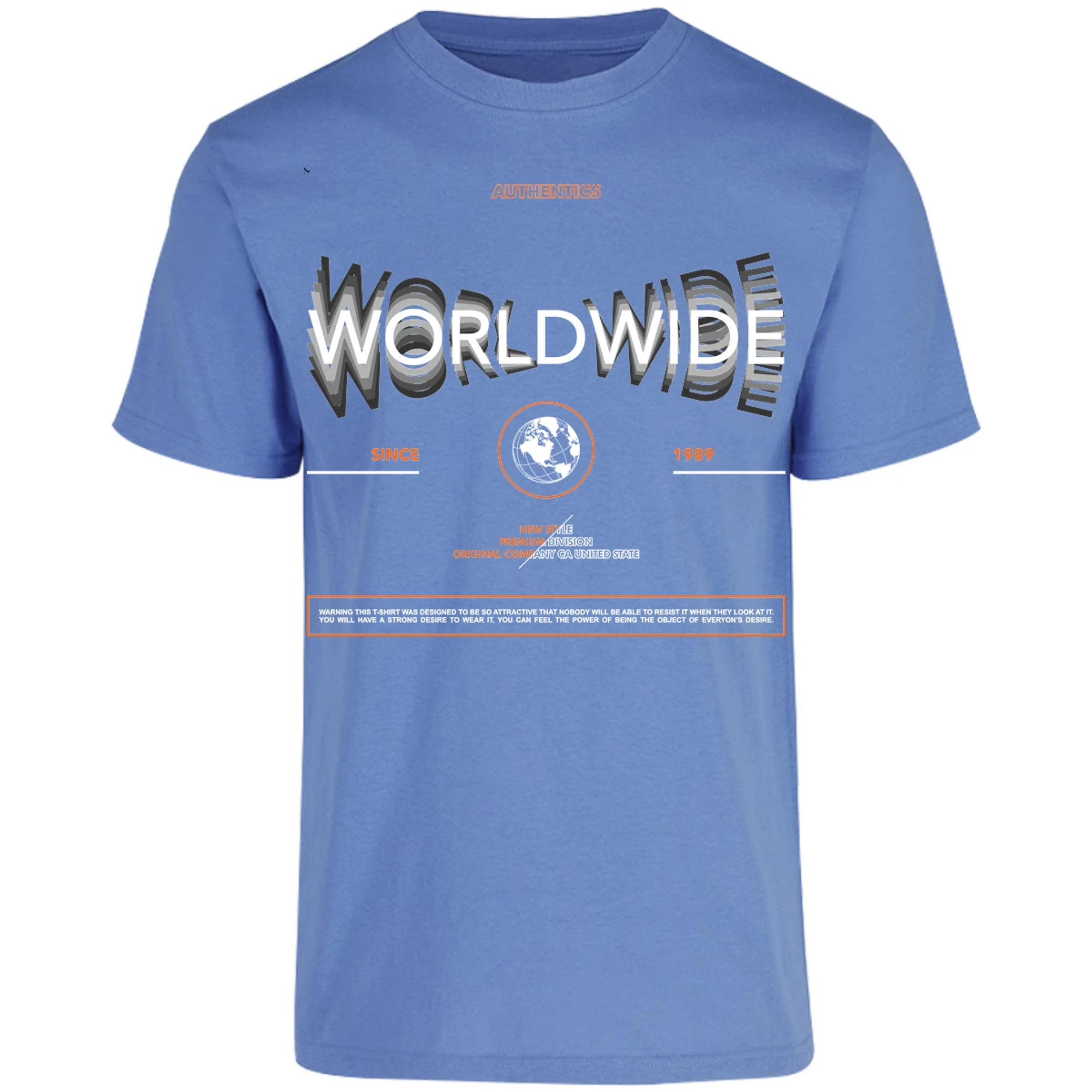 Playera Urbano Style Worldwide 3 para Adulto 11