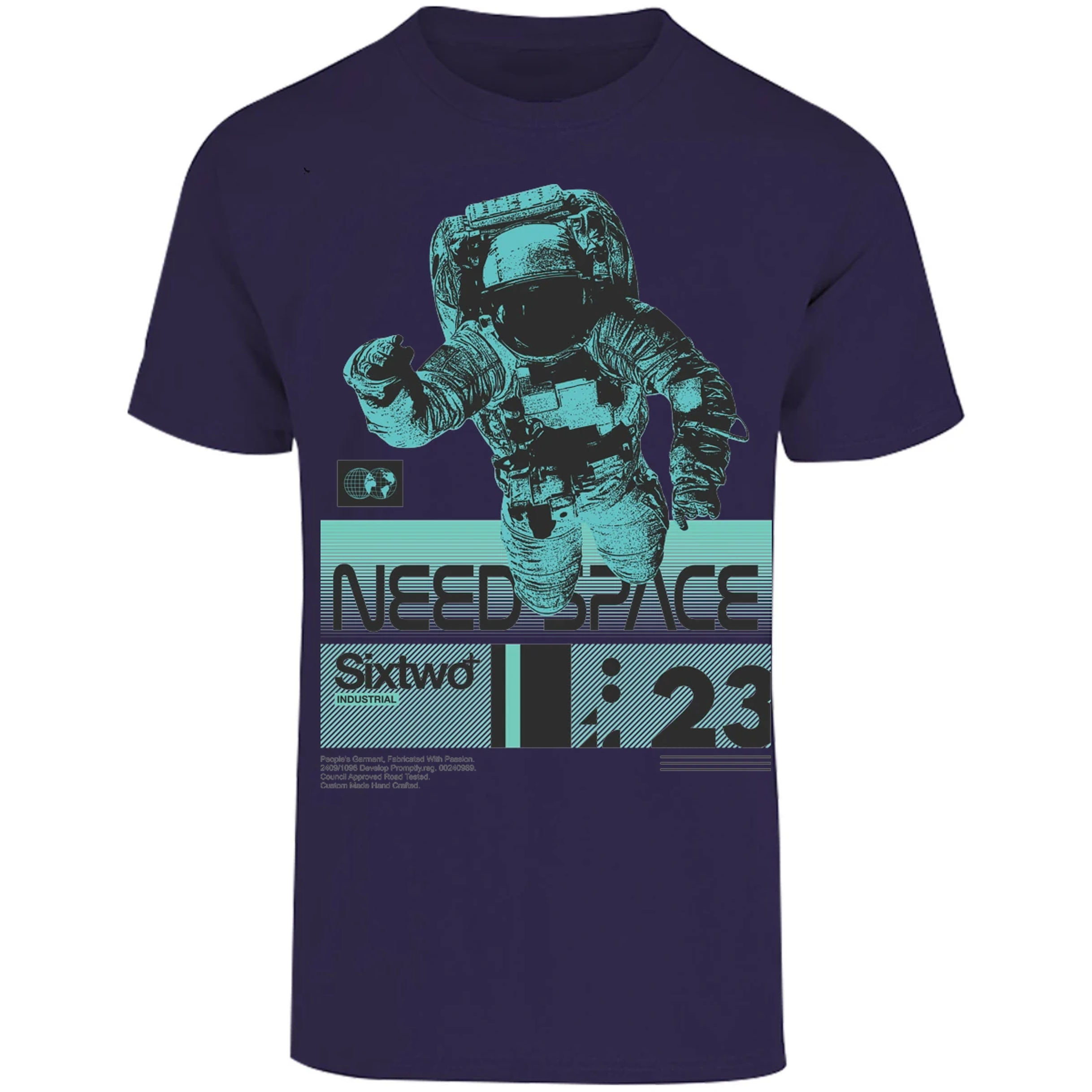 Playera Urbano Style Need Space 106 para Adulto 3