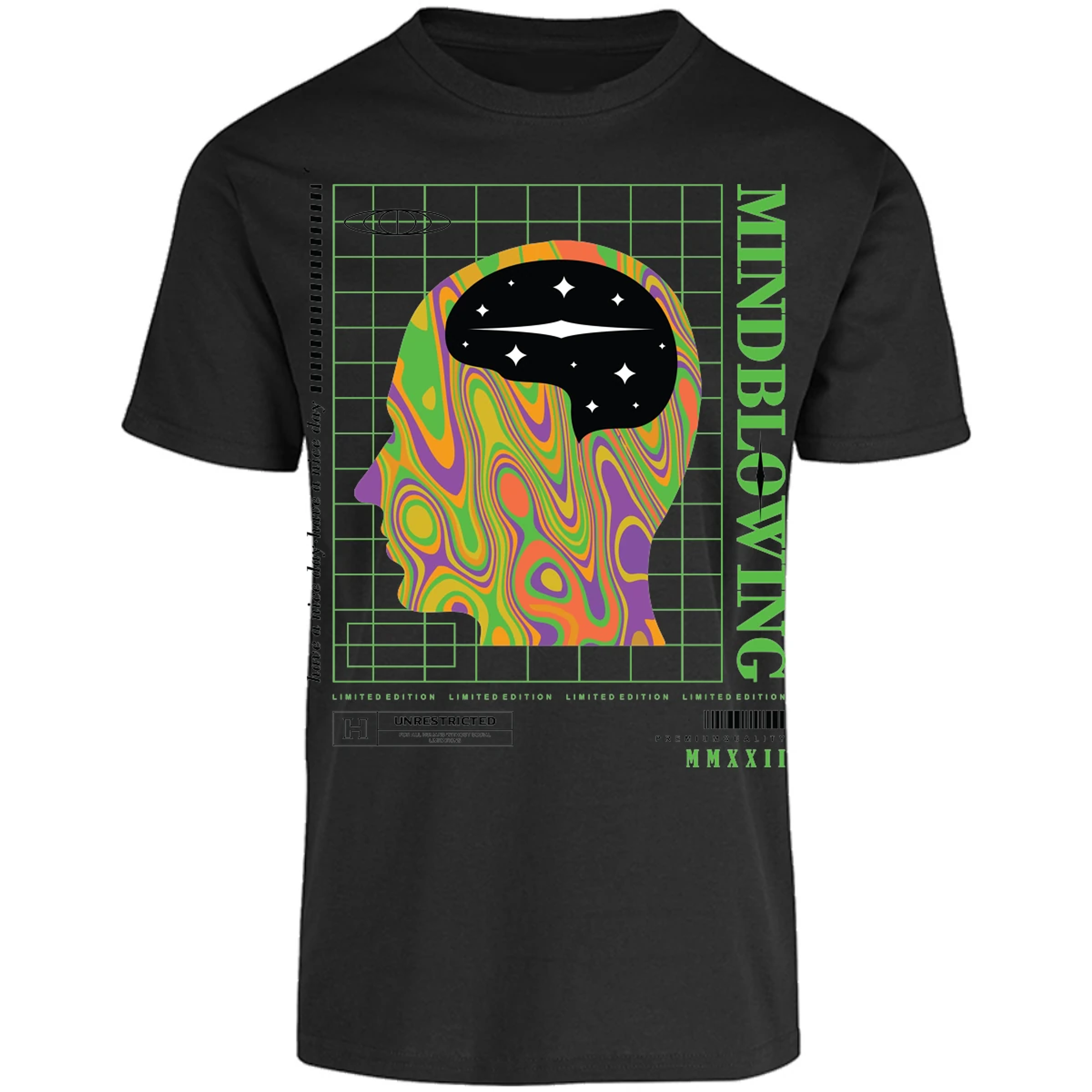 Playera Urbano Style Mind Blowing 44 para Adulto 4