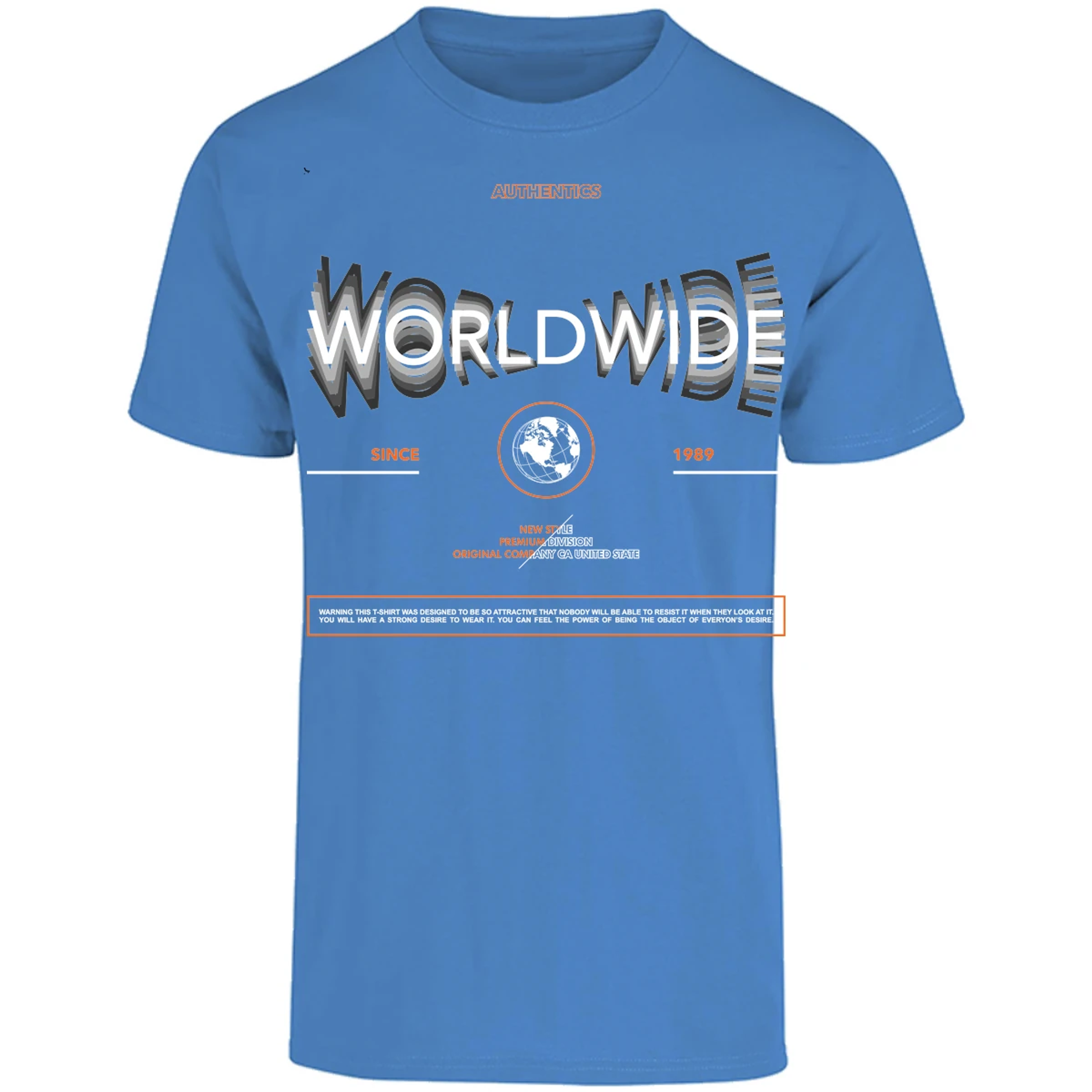 Playera Urbano Style Worldwide 3 para Adulto 24