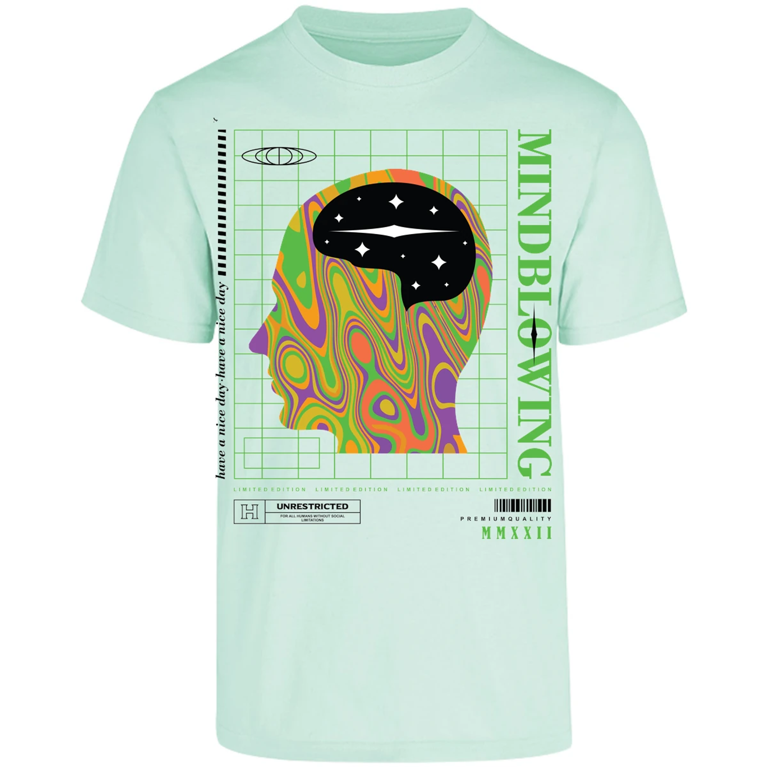 Playera Urbano Style Mind Blowing 44 para Adulto 18