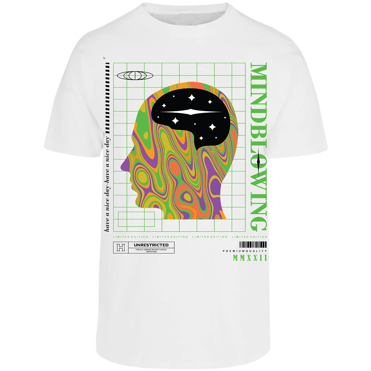 Playera Urbano Style Mind Blowing 44 para Adulto 19