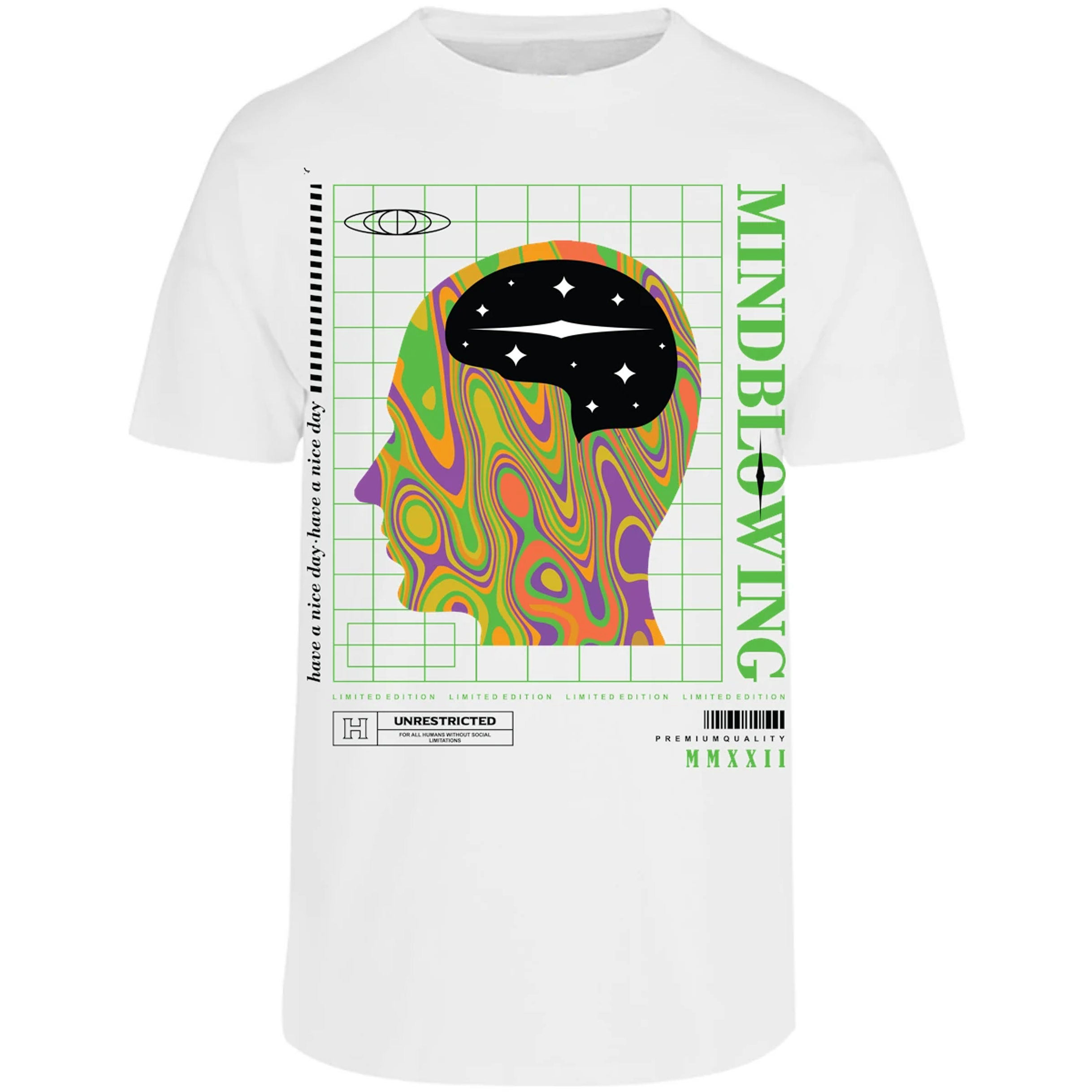 Playera Urbano Style Mind Blowing 44 para Adulto 19
