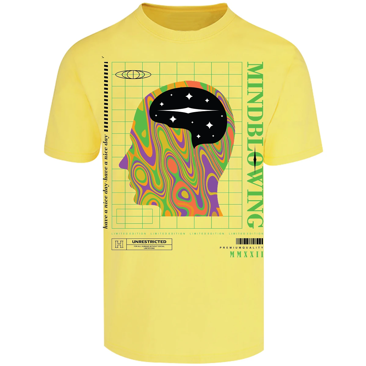 Playera Urbano Style Mind Blowing 44 para Adulto 6