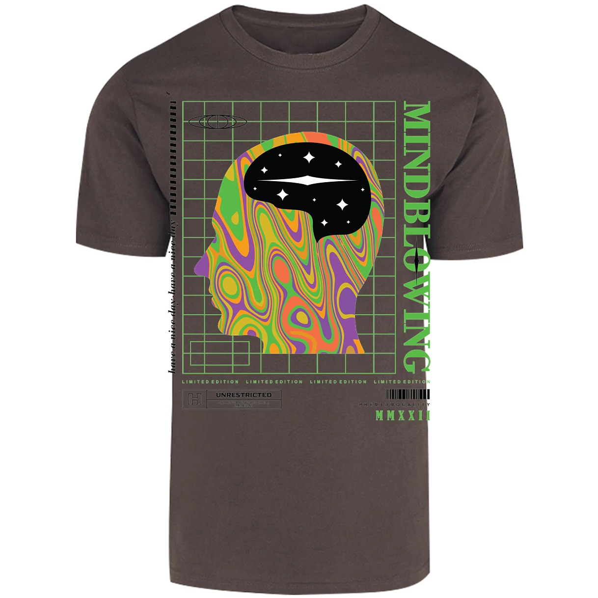 Playera Urbano Style Mind Blowing 44 para Adulto 10