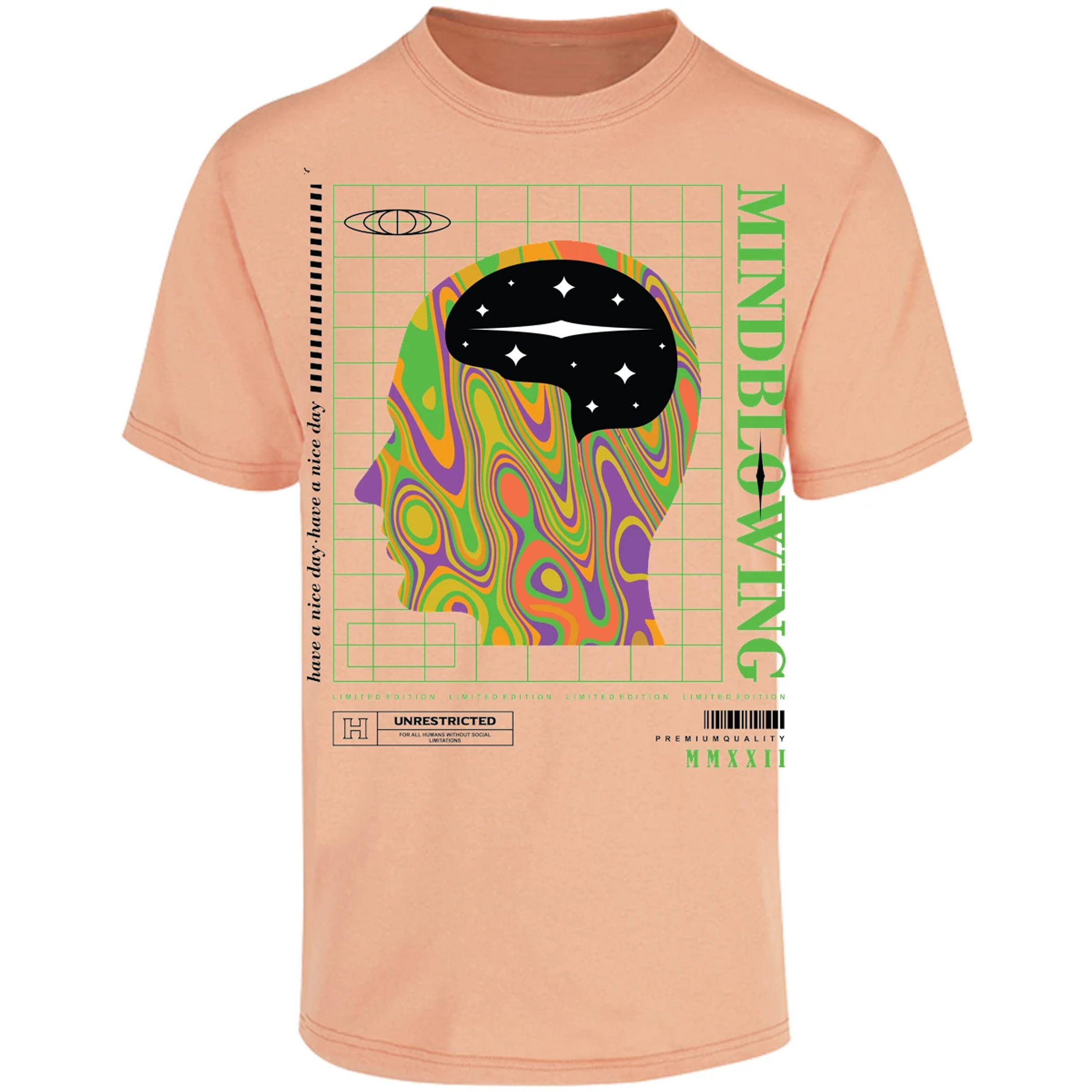 Playera Urbano Style Mind Blowing 44 para Adulto 28