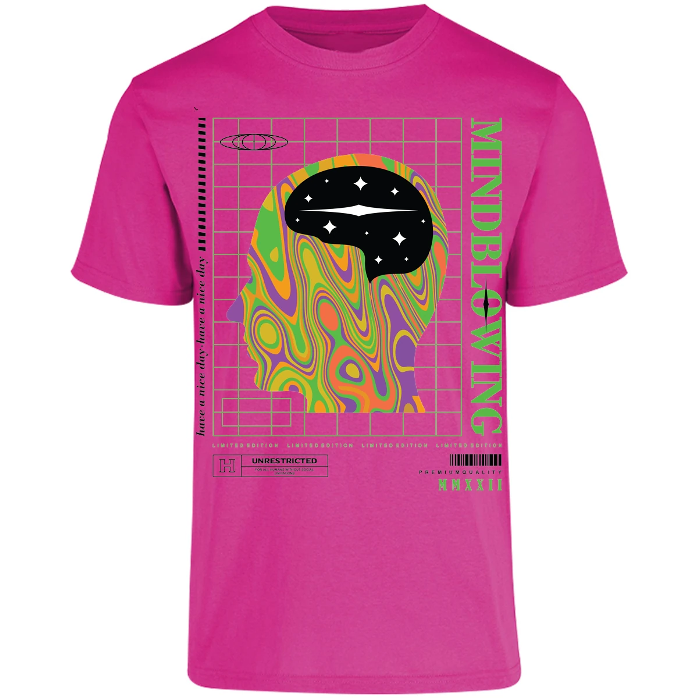 Playera Urbano Style Mind Blowing 44 para Adulto 5