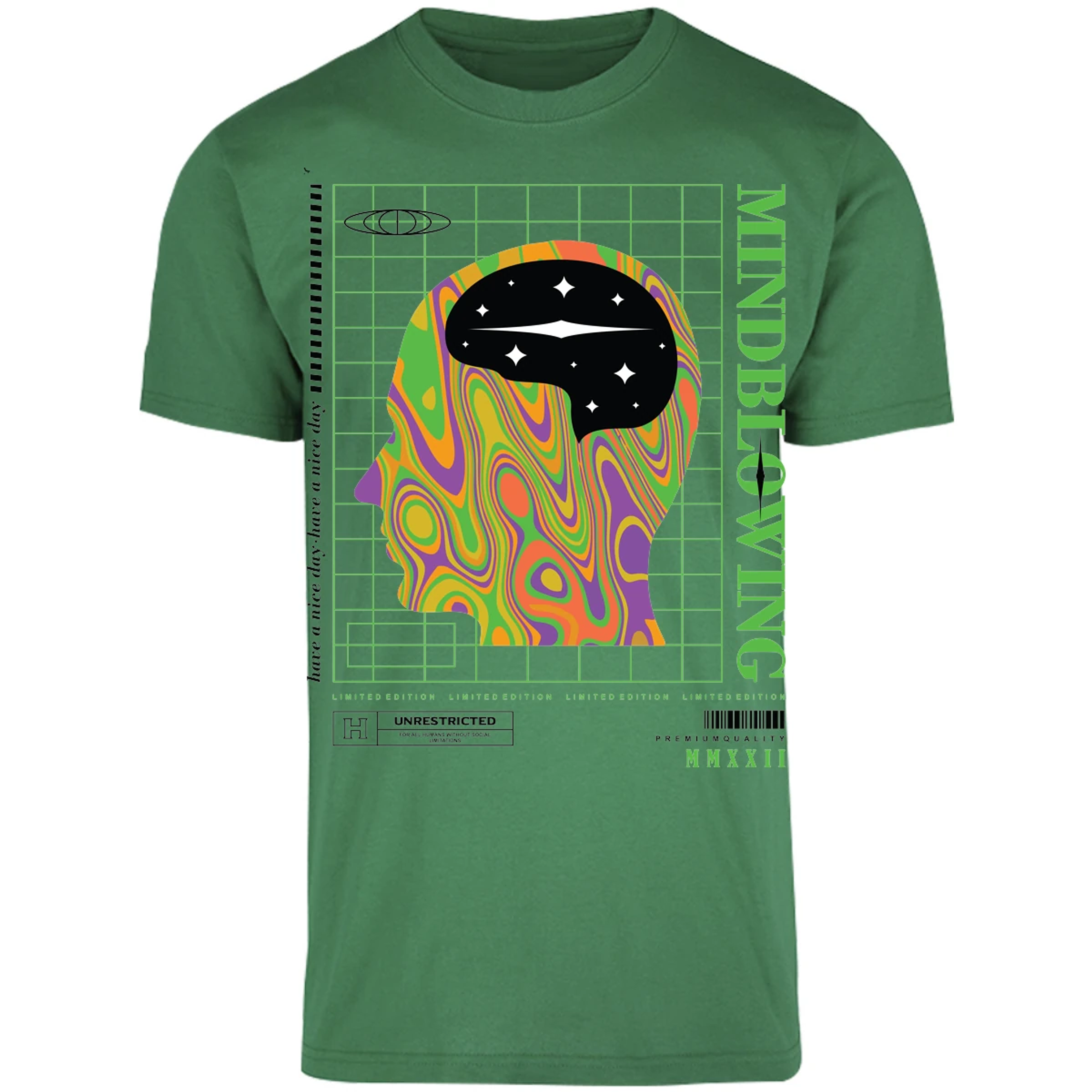 Playera Urbano Style Mind Blowing 44 para Adulto 7