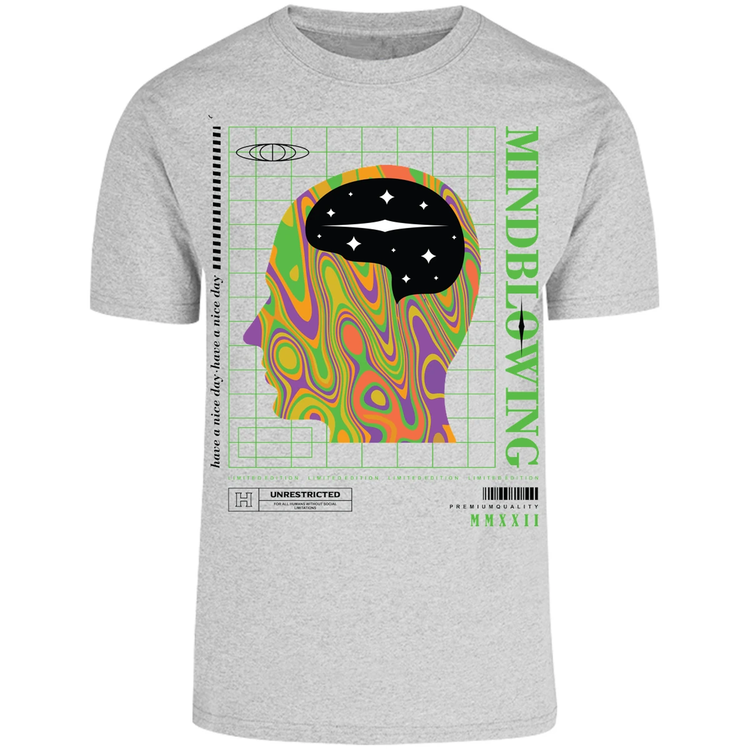 Playera Urbano Style Mind Blowing 44 para Adulto 2