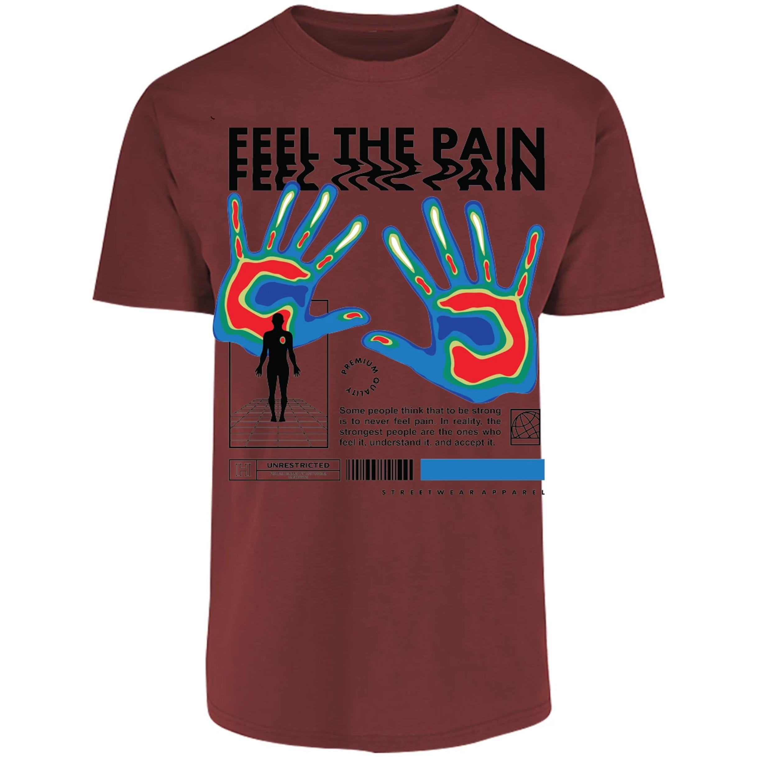 Playera Urbano Style Unrestricted Without Reality 142 para Adulto 10