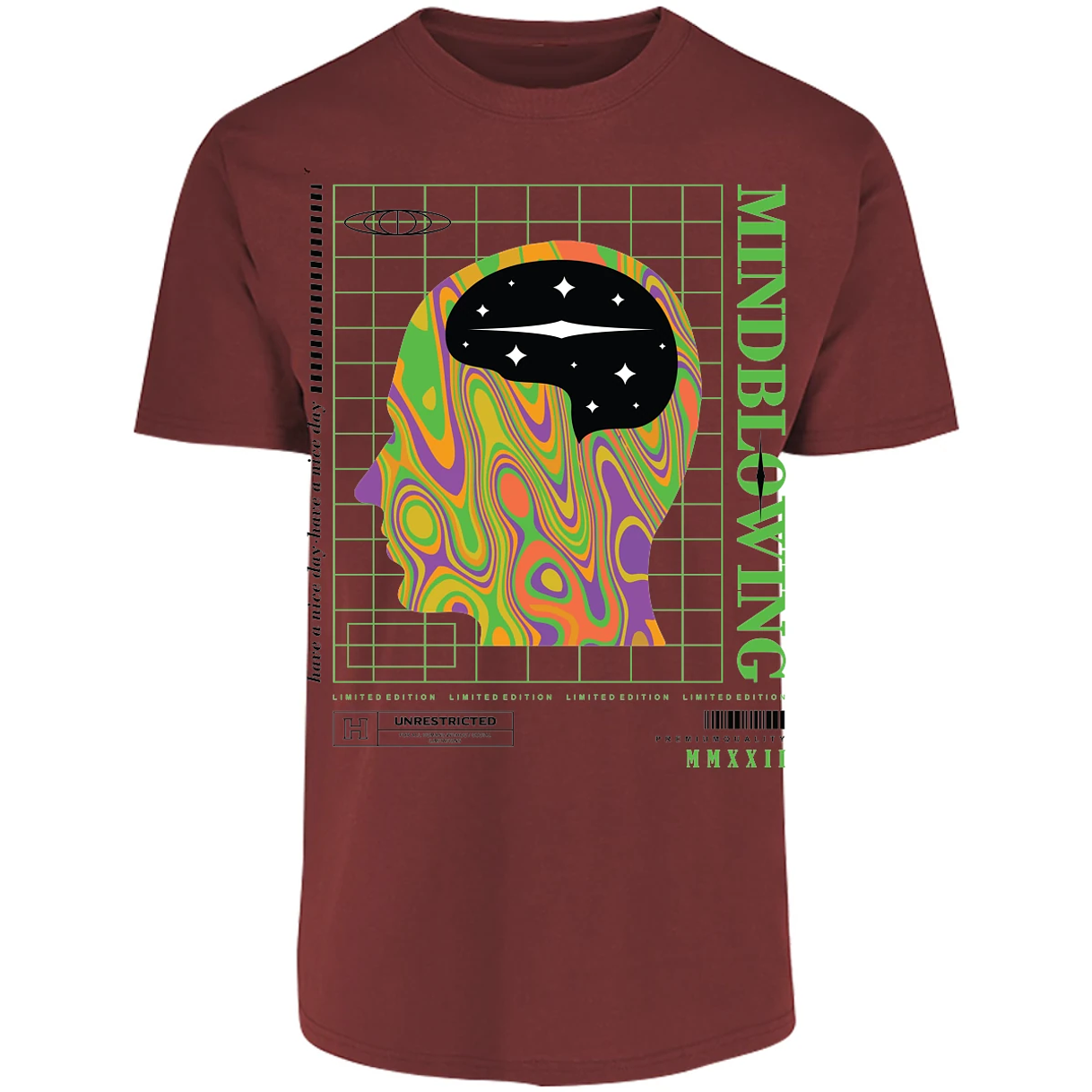 Playera Urbano Style Mind Blowing 44 para Adulto 15