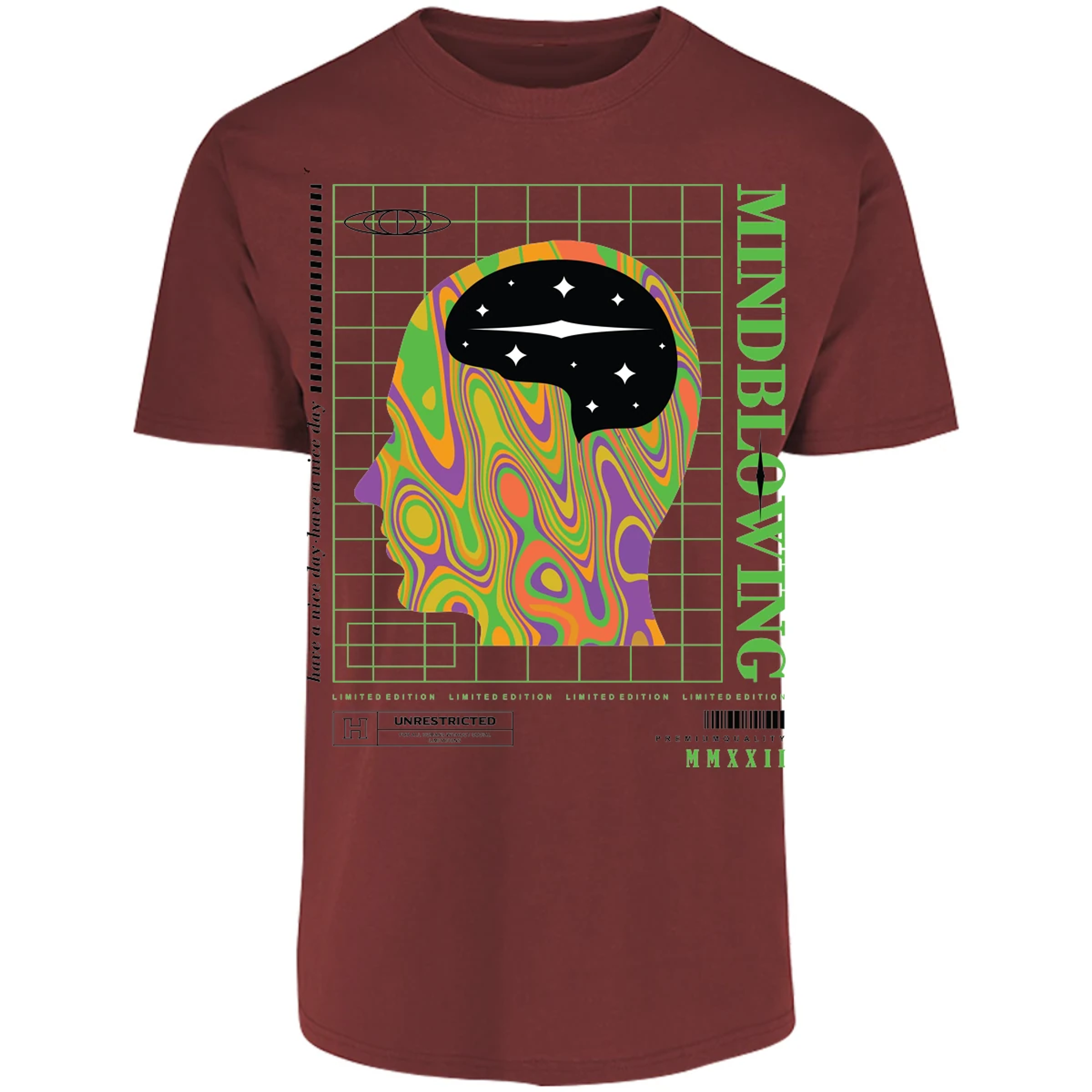 Playera Urbano Style Mind Blowing 44 para Adulto 15