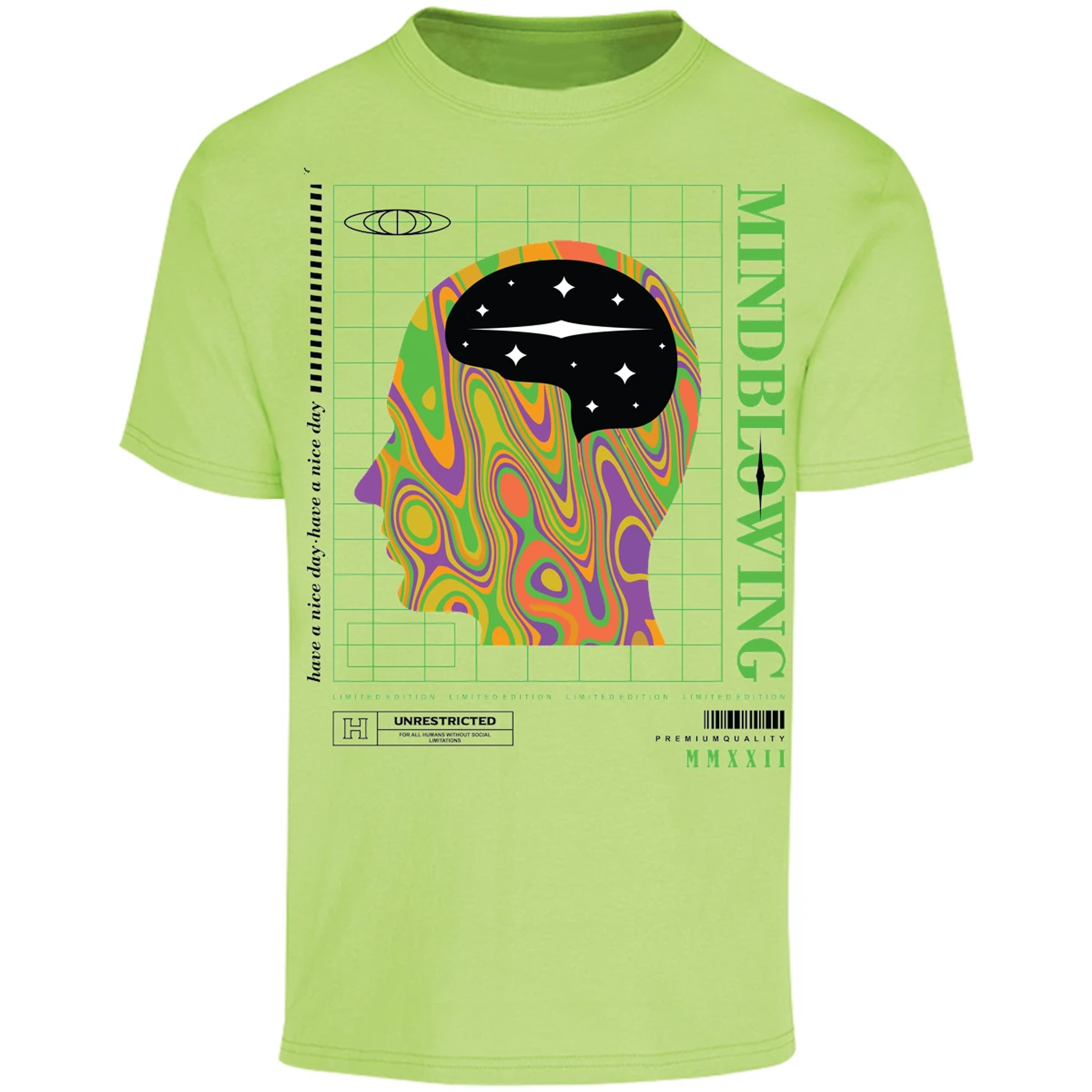 Playera Urbano Style Mind Blowing 44 para Adulto 30