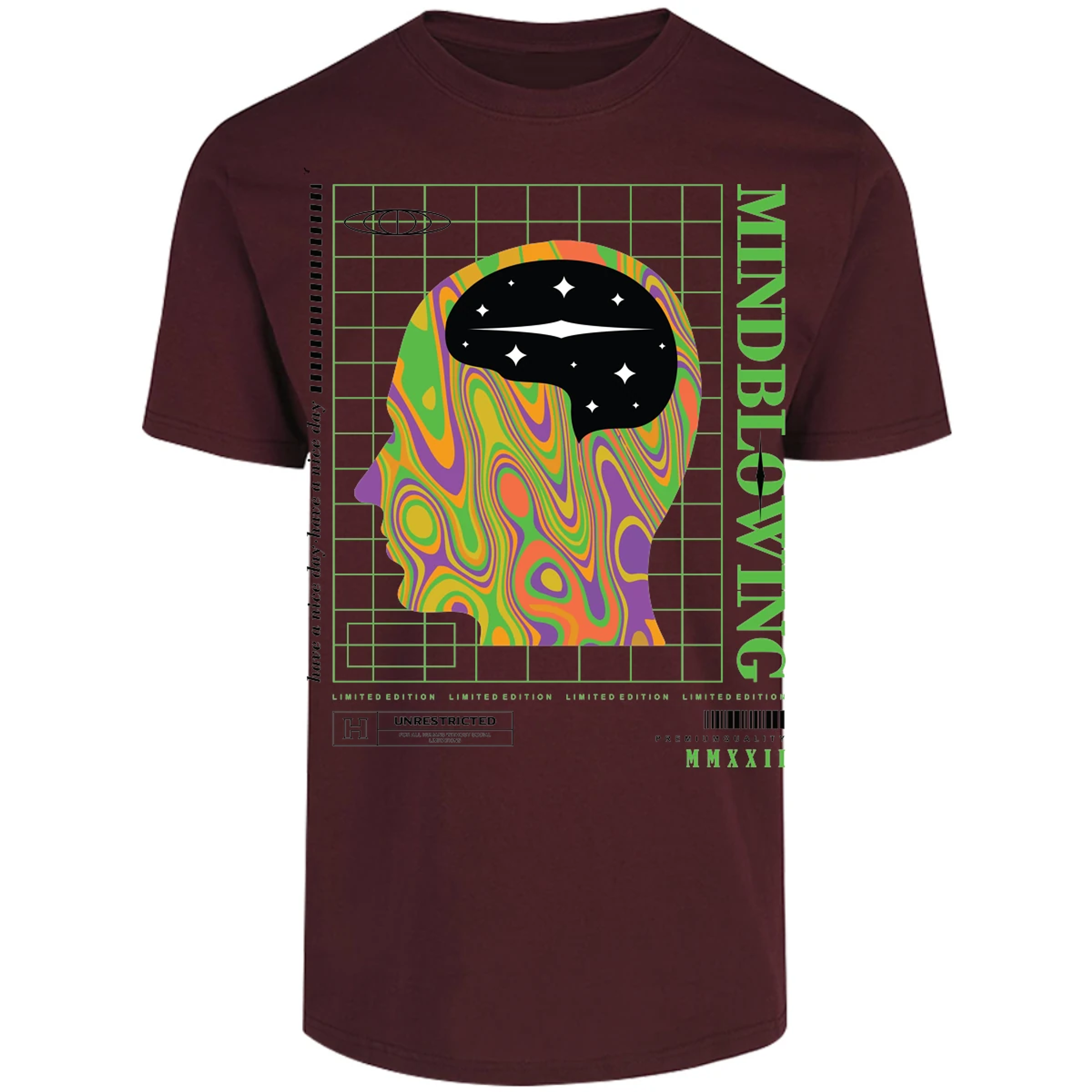 Playera Urbano Style Mind Blowing 44 para Adulto 12