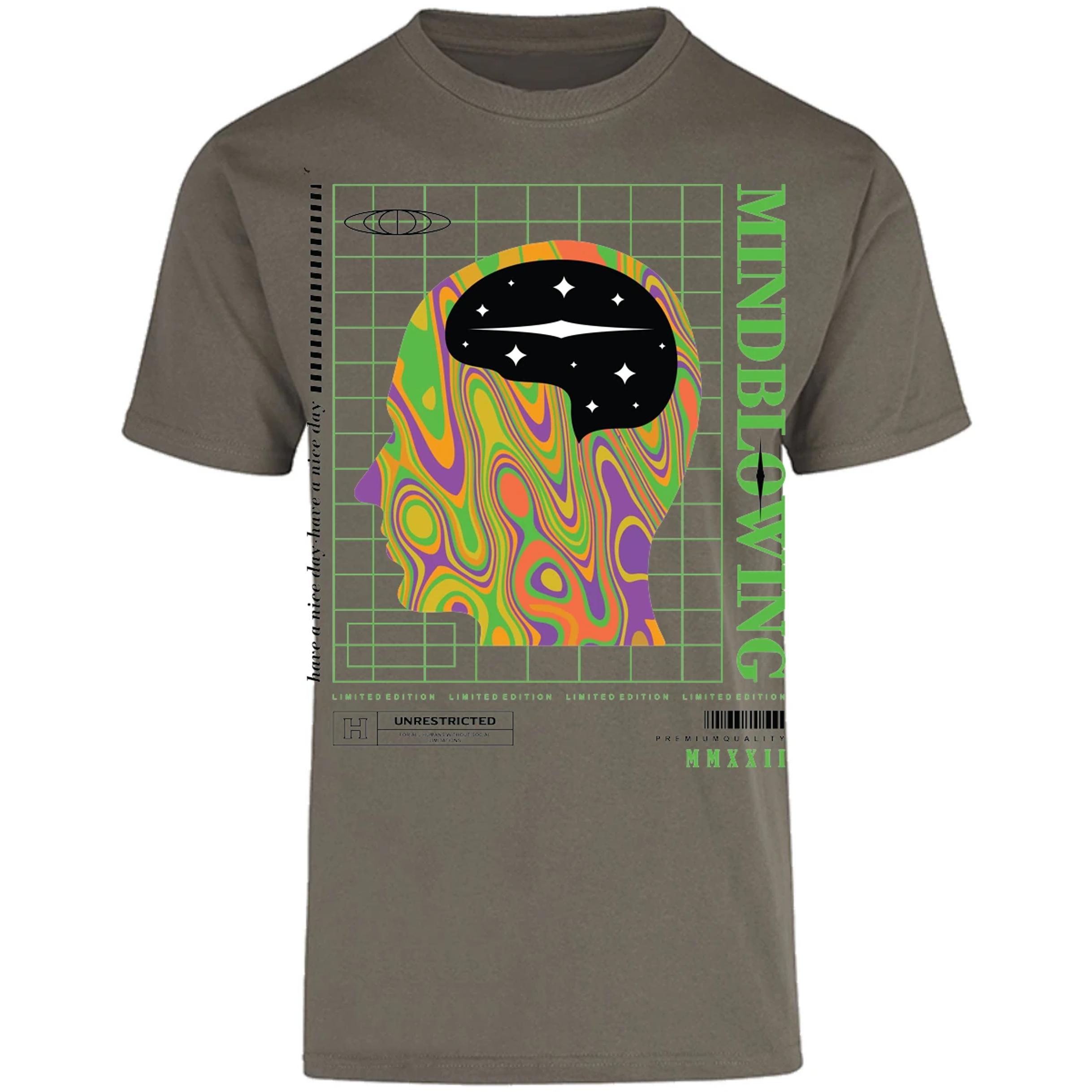 Playera Urbano Style Mind Blowing 44 para Adulto 13