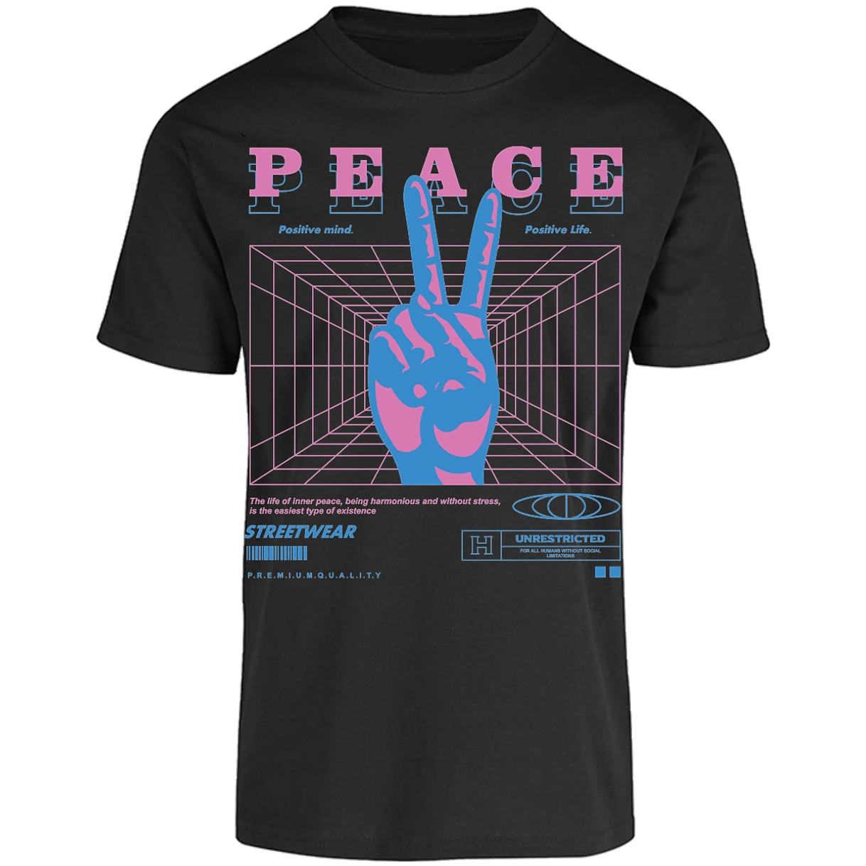Playera Urbano Style Peace 403 para Adulto 15