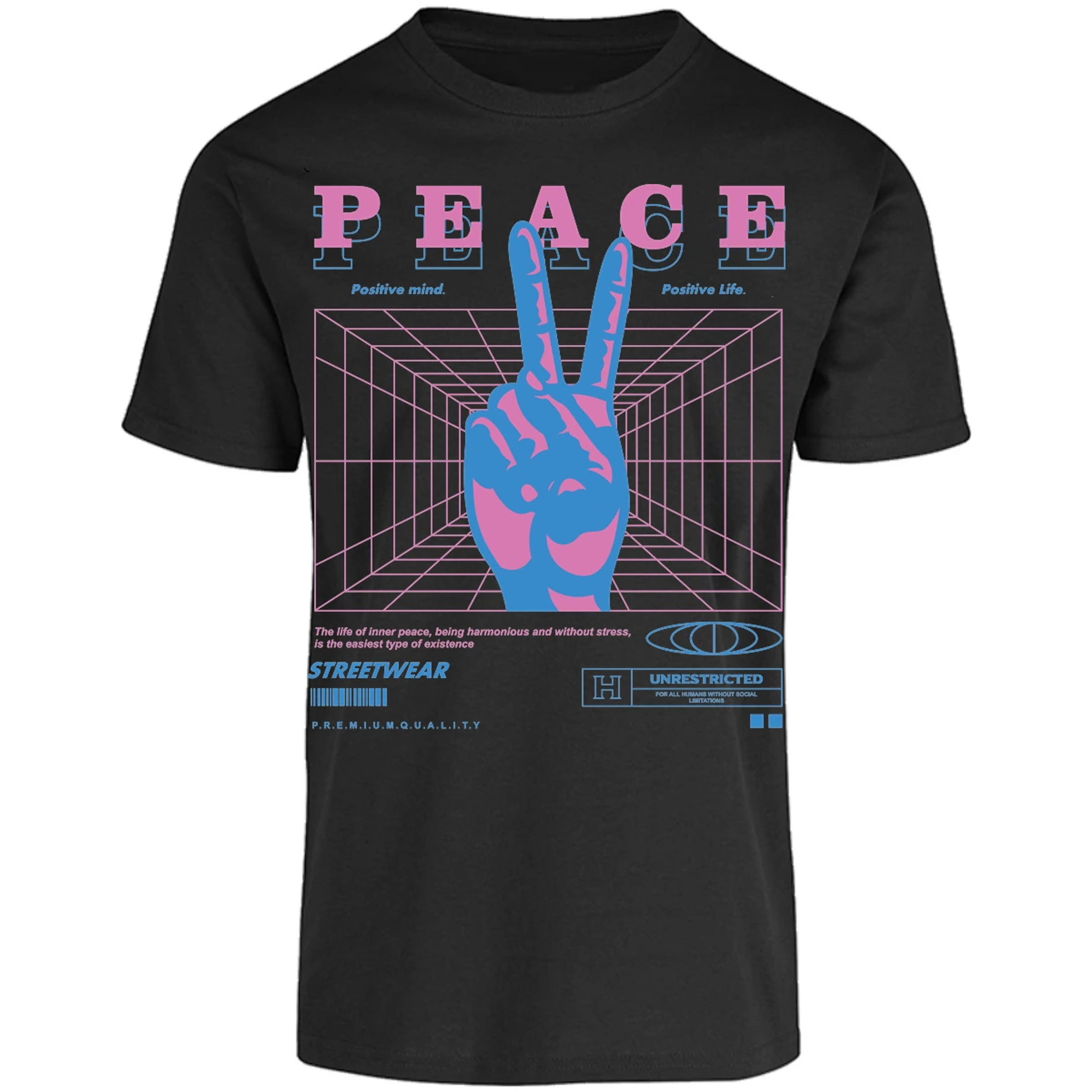 Playera Urbano Style Peace 403 para Adulto 15