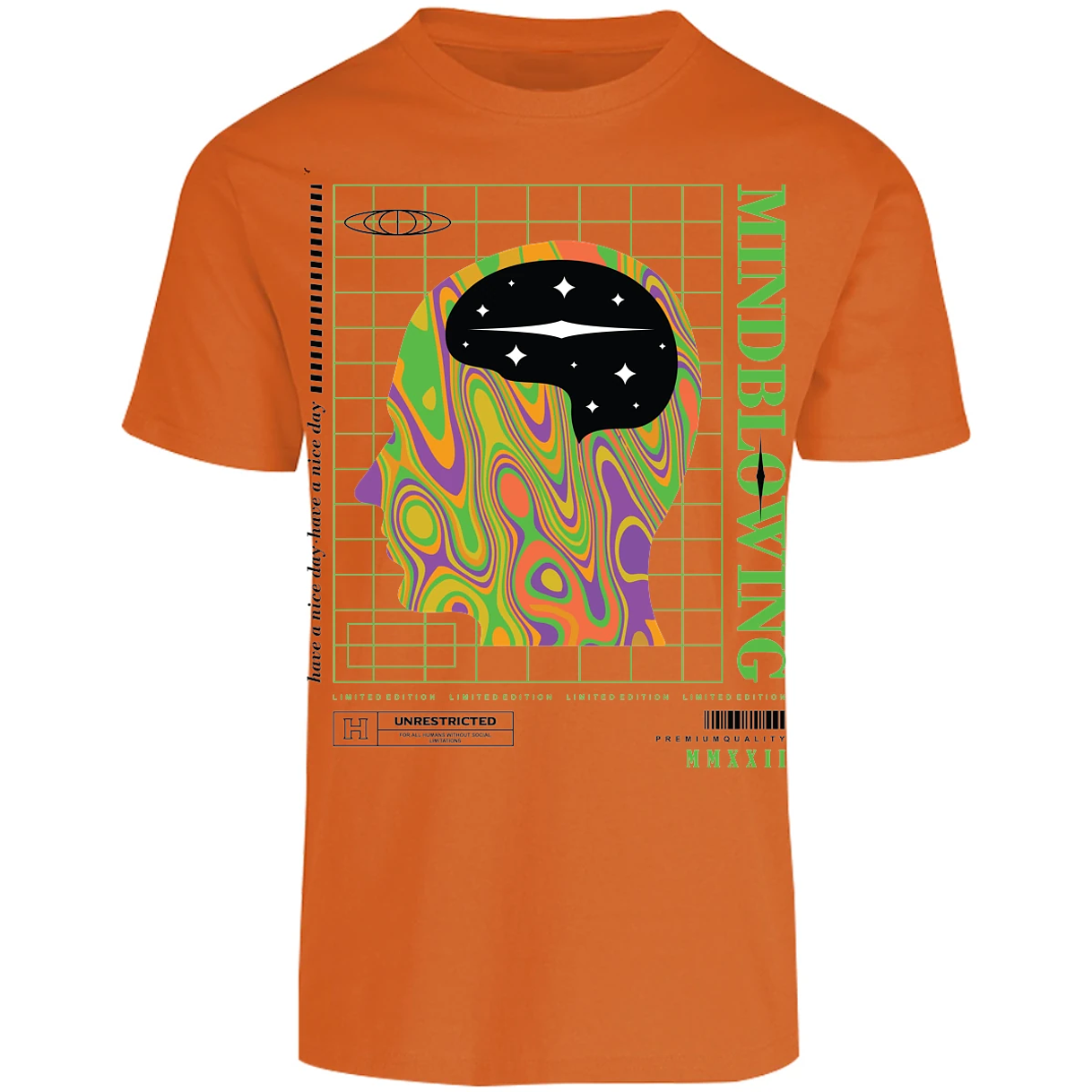 Playera Urbano Style Mind Blowing 44 para Adulto 14